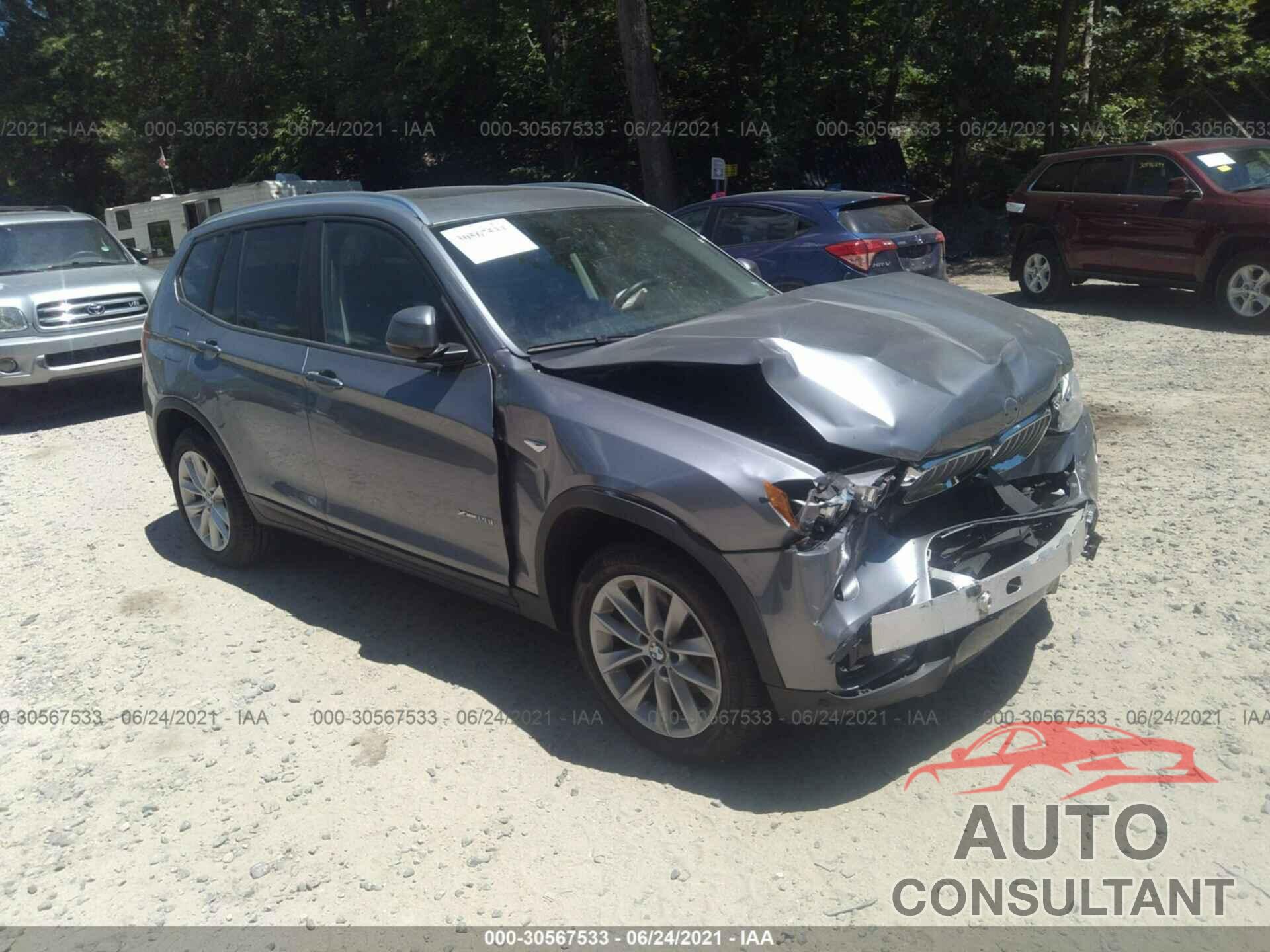 BMW X3 2017 - 5UXWX9C39H0W75761