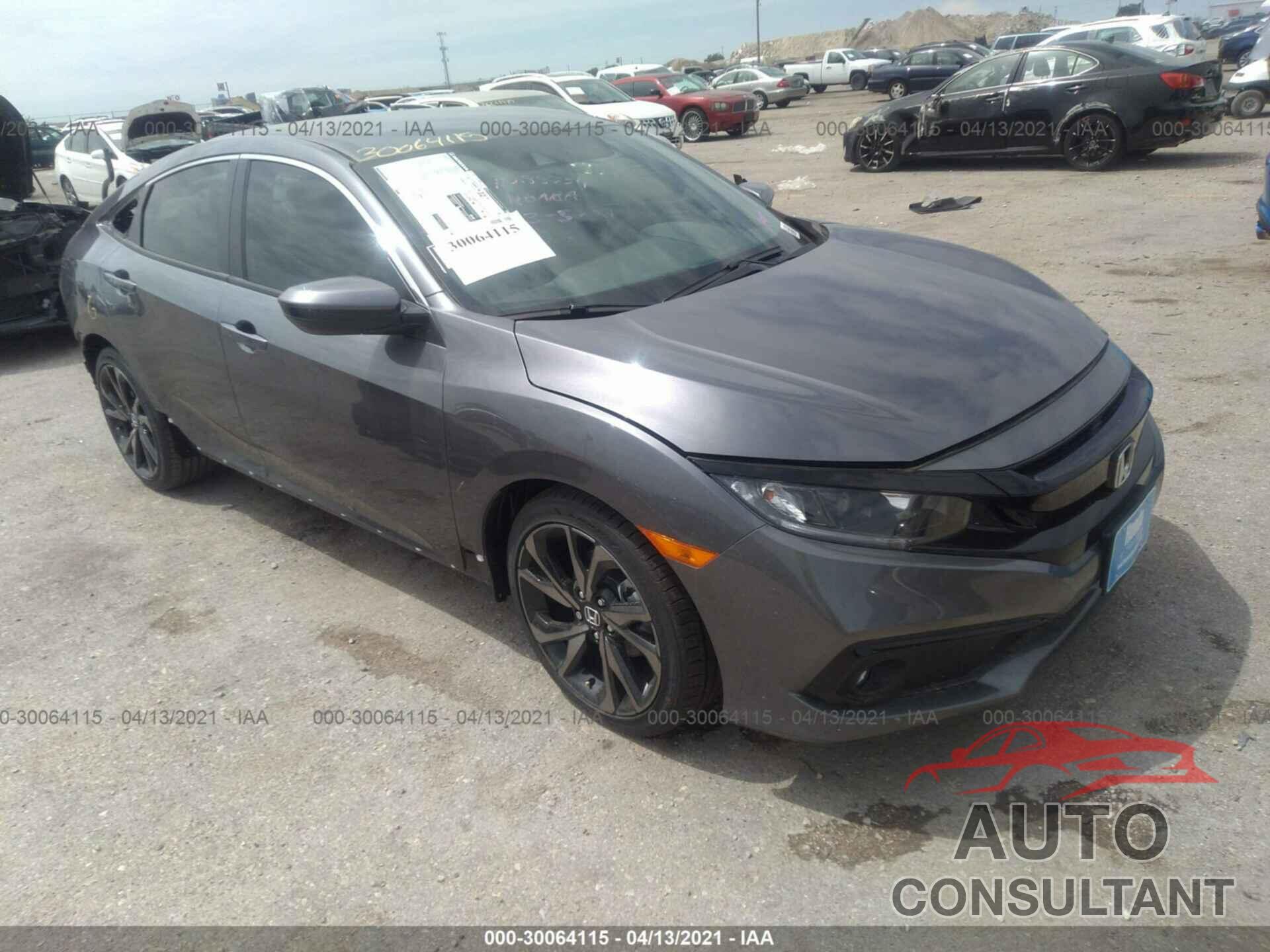 HONDA CIVIC SEDAN 2021 - 2HGFC2F83MH512252