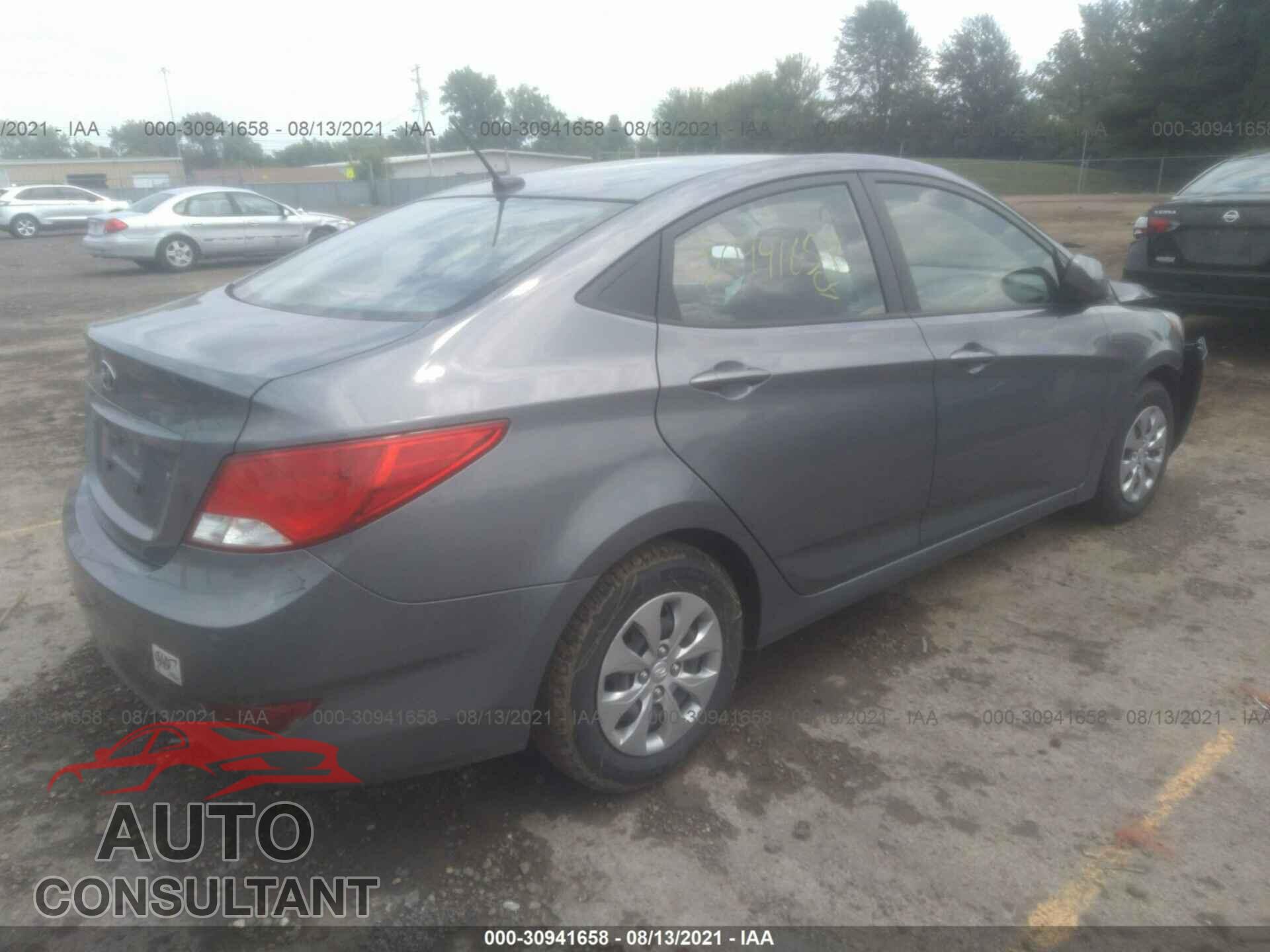 HYUNDAI ACCENT 2017 - KMHCT4AE9HU267725