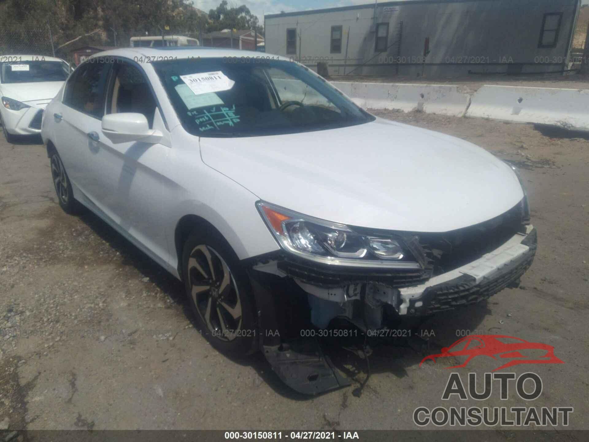 HONDA ACCORD SEDAN 2016 - 1HGCR2F75GA208819