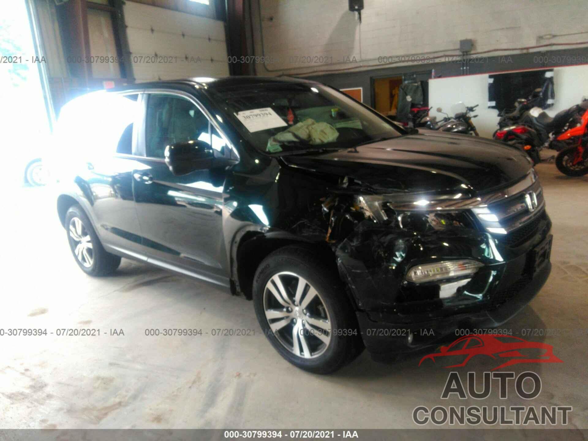 HONDA PILOT 2017 - 5FNYF6H5XHB052589