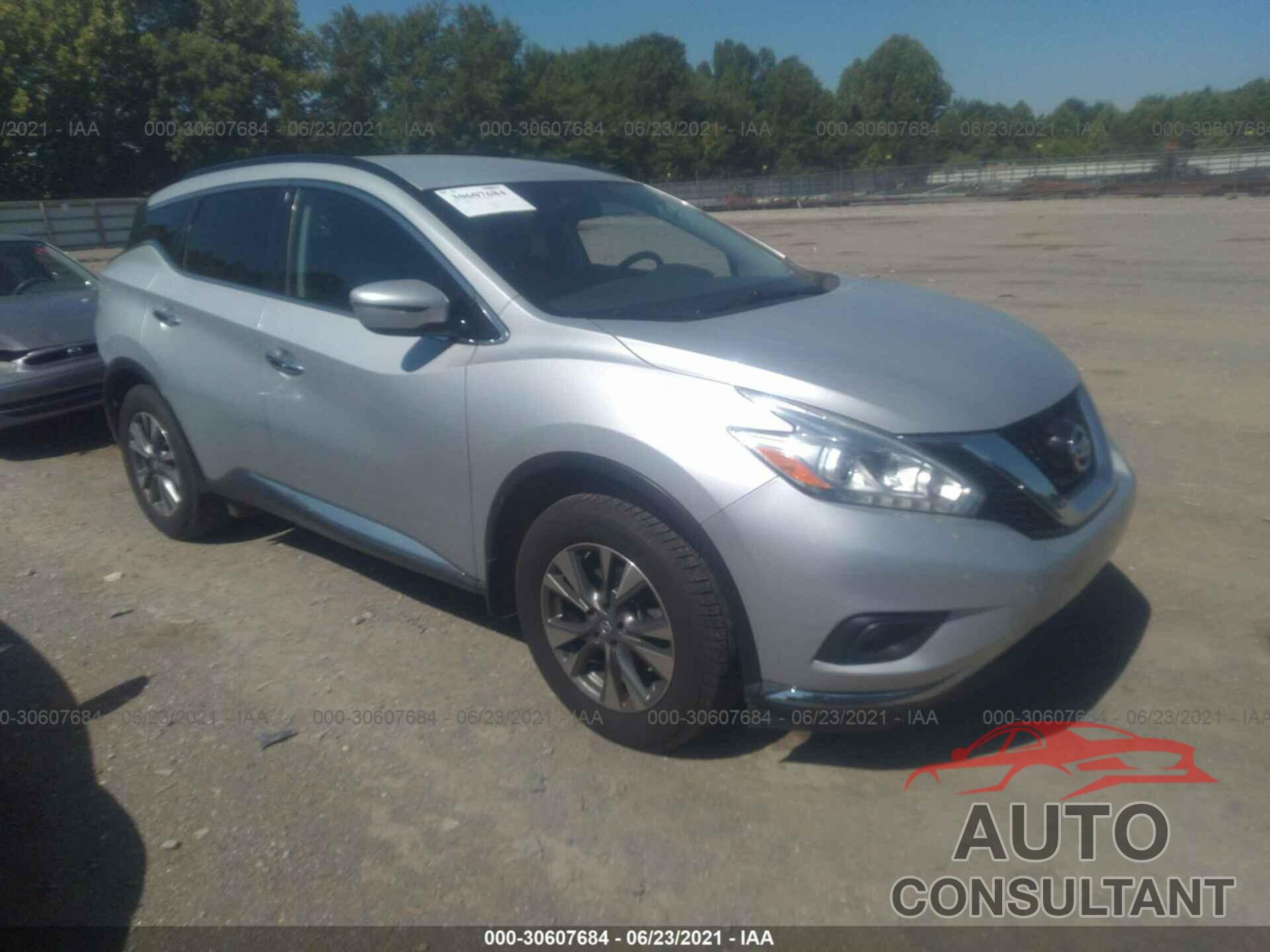 NISSAN MURANO 2016 - 5N1AZ2MG9GN126265