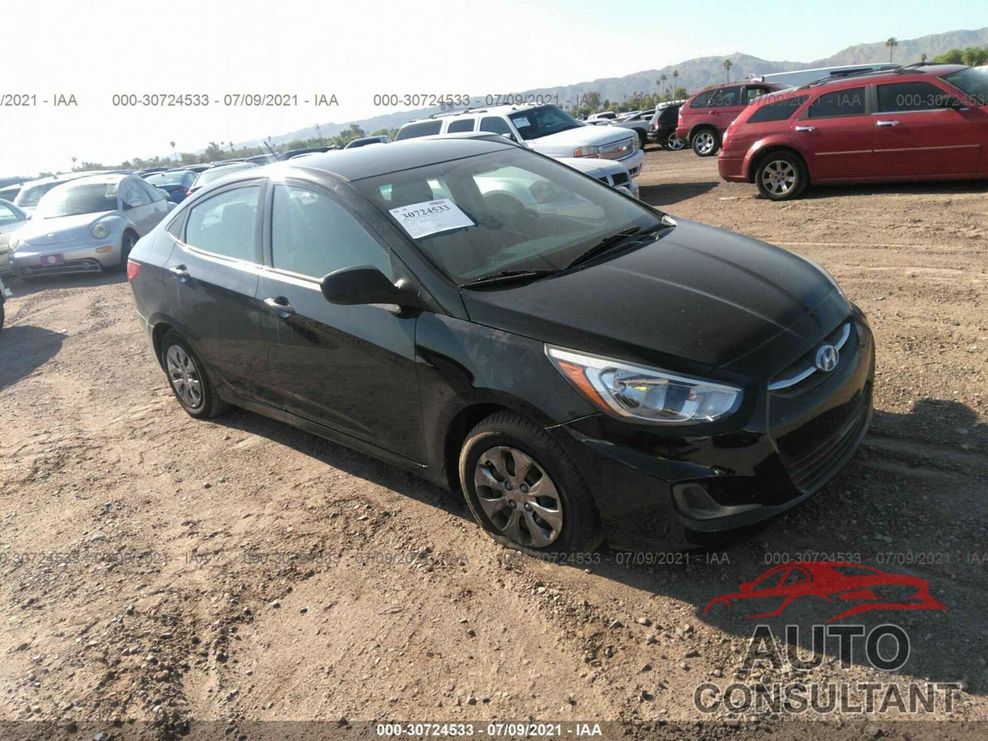 HYUNDAI ACCENT 2016 - KMHCT4AEXGU114110
