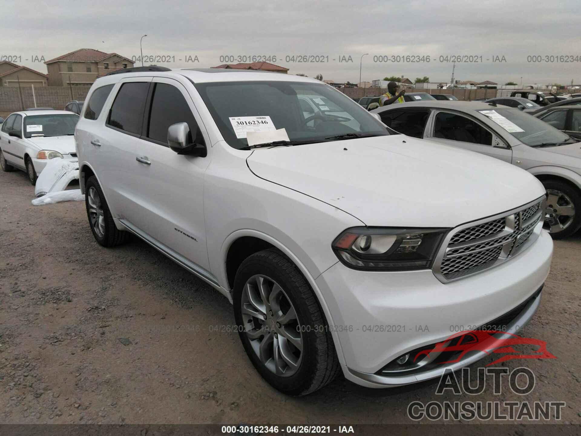 DODGE DURANGO 2017 - 1C4RDJEG9HC627345