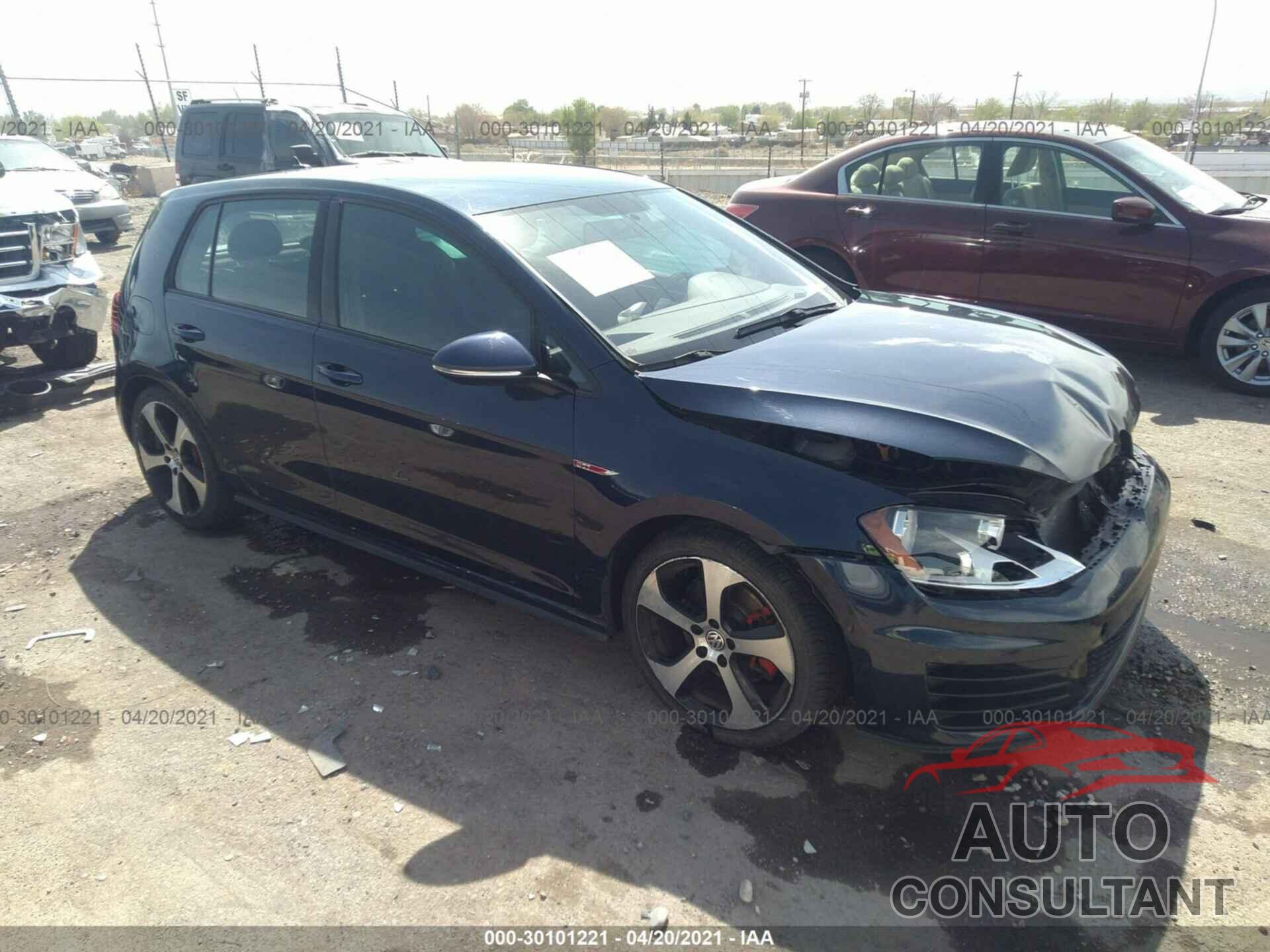 VOLKSWAGEN GOLF GTI 2017 - 3VW4T7AU6HM020181