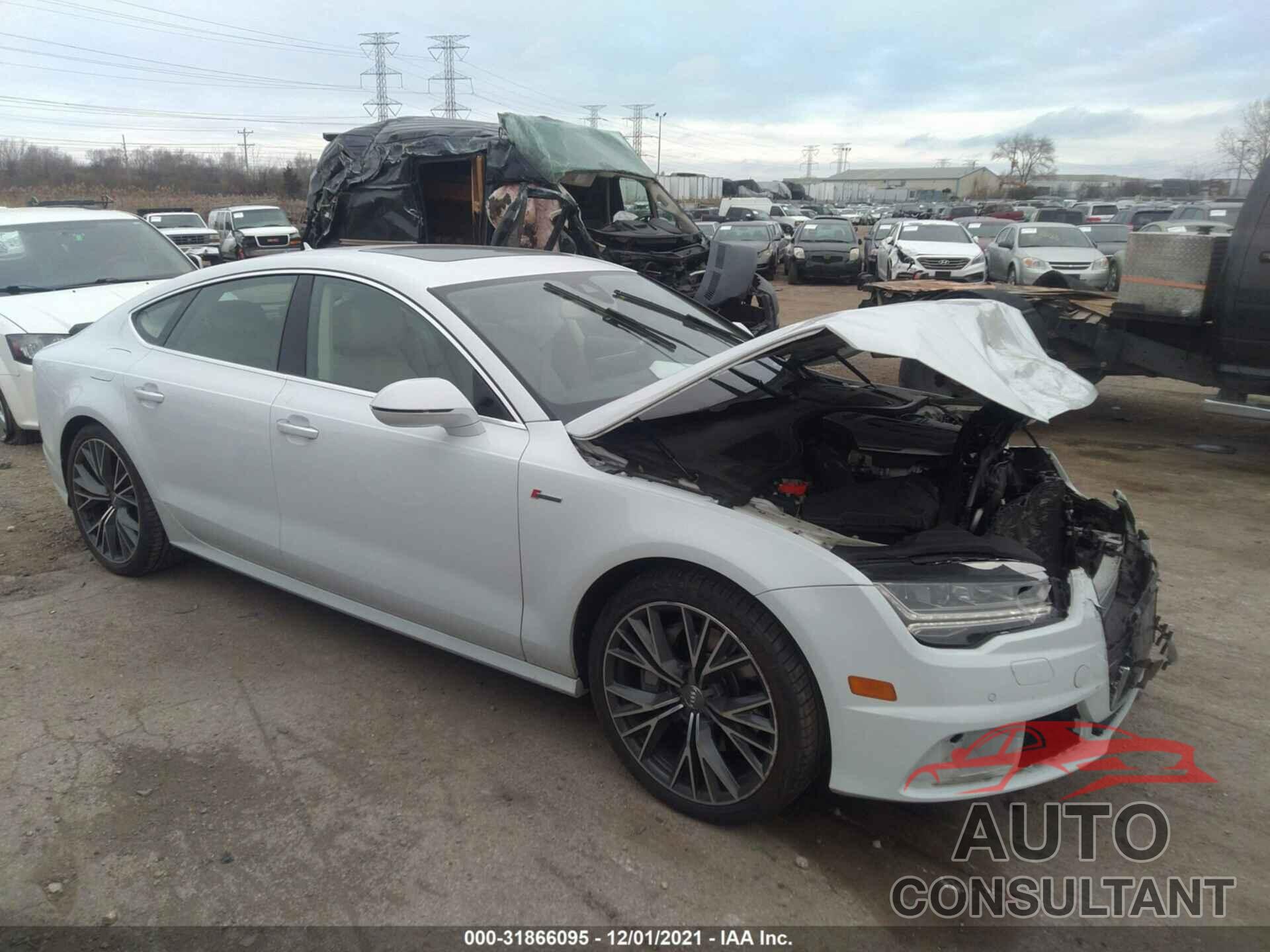 AUDI A7 2016 - WAU2GAFC6GN033221