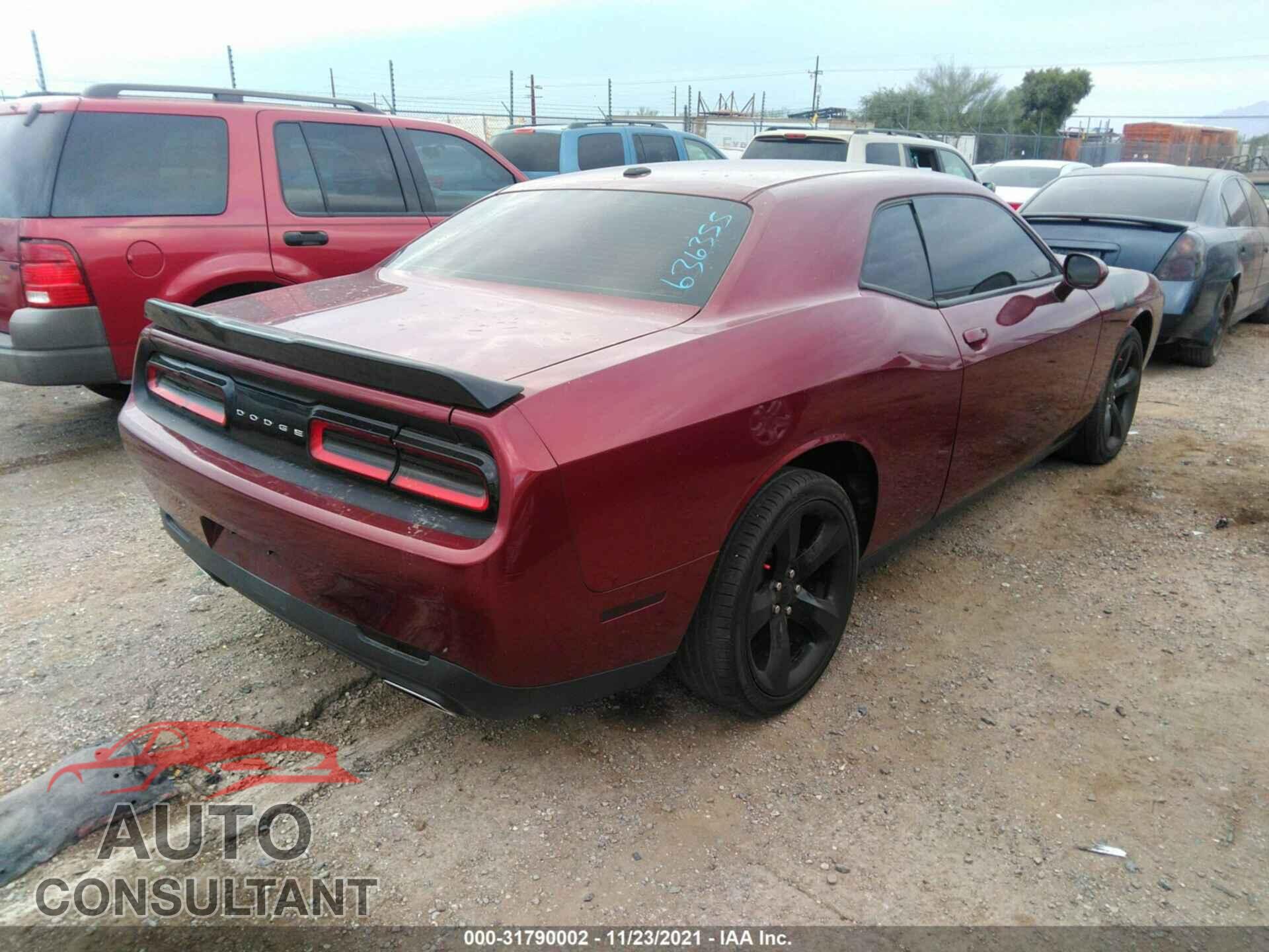 DODGE CHALLENGER 2017 - 2C3CDZAG8HH636355