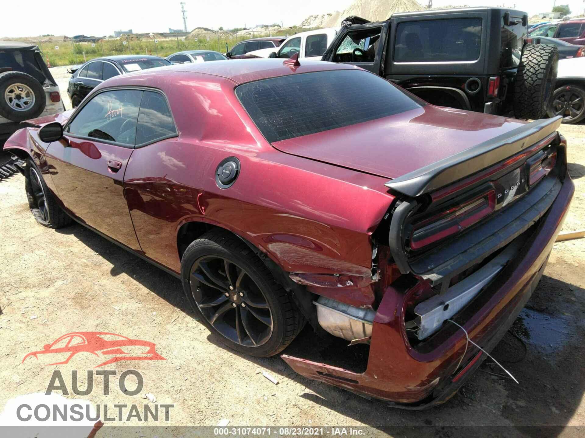 DODGE CHALLENGER 2018 - 2C3CDZAGXJH155352