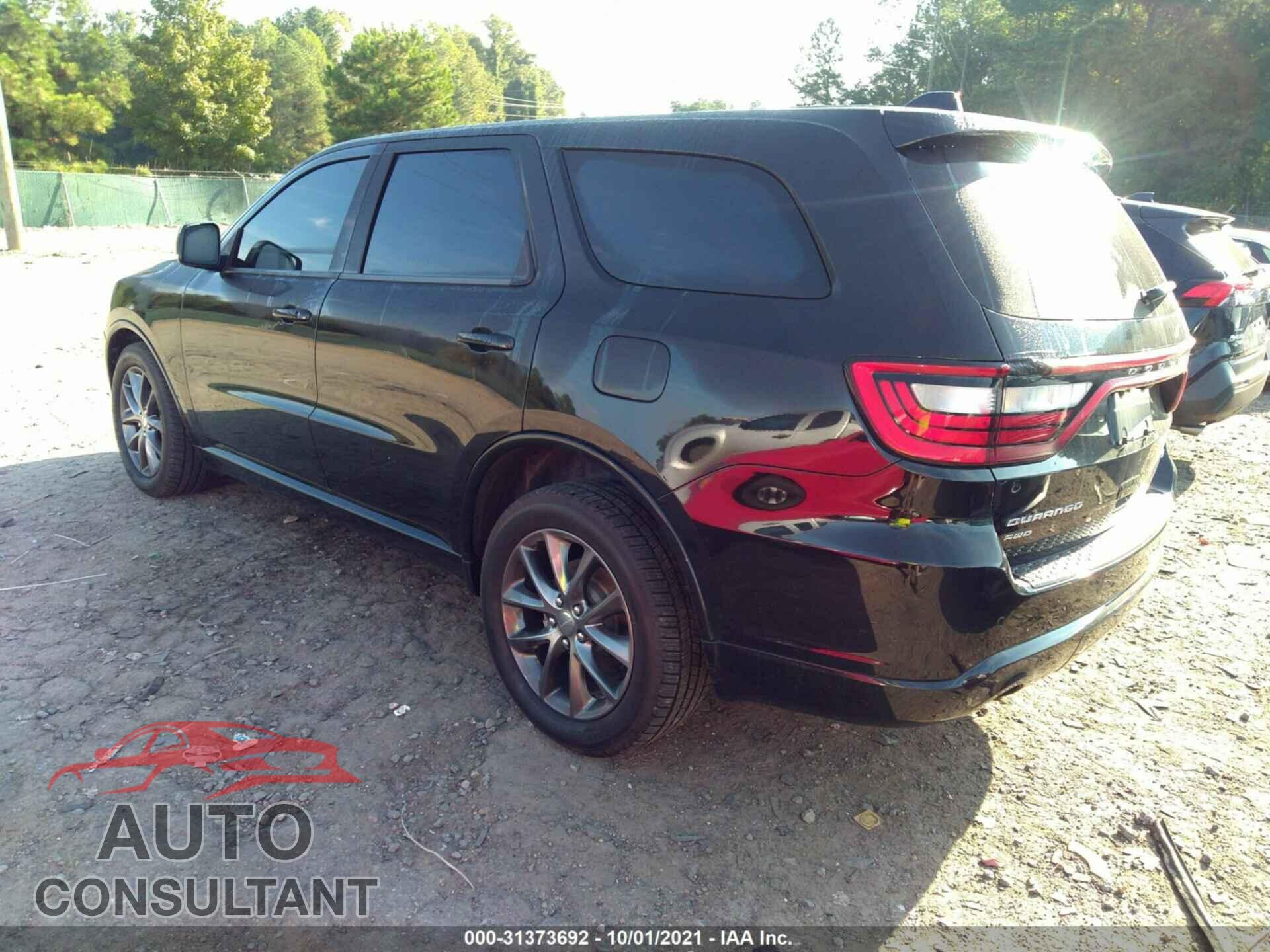 DODGE DURANGO 2017 - 1C4RDJDG0HC896934