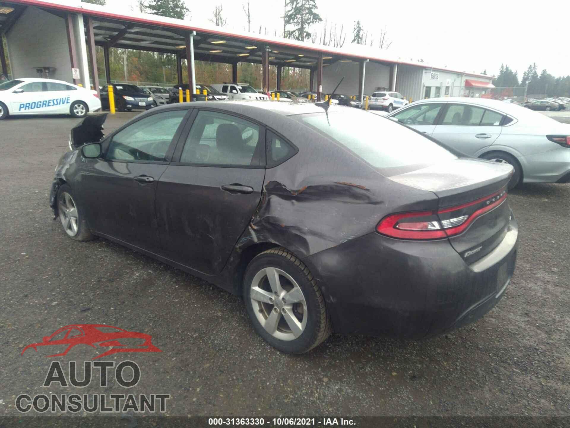 DODGE DART 2016 - 1C3CDFBB2GD767147