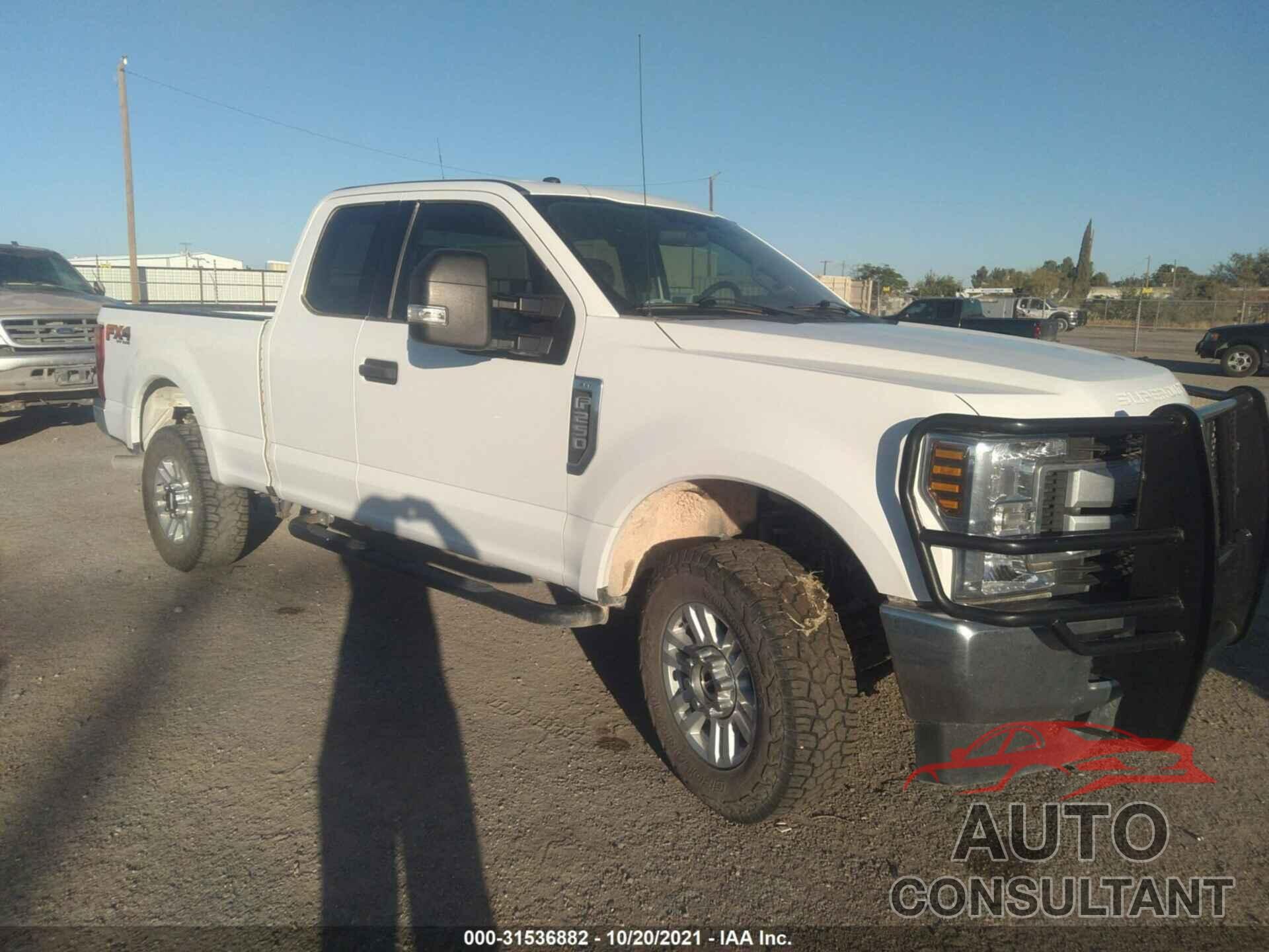 FORD SUPER DUTY F-250 SRW 2019 - 1FT7X2B62KEE23725