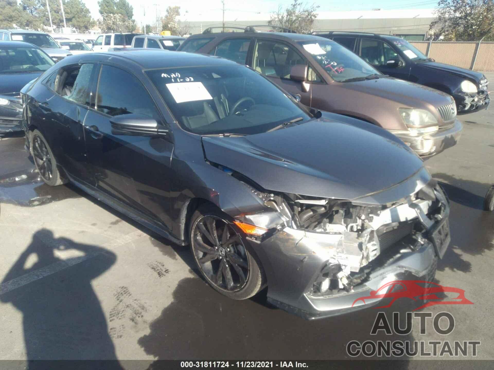 HONDA CIVIC HATCHBACK 2018 - SHHFK7H94JU408566