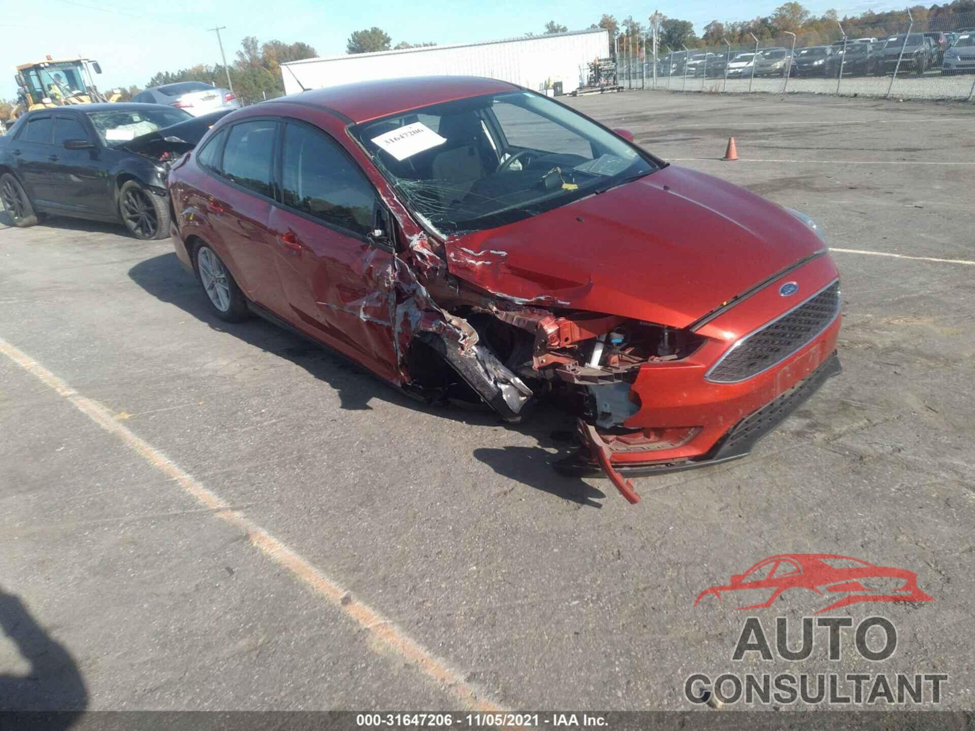 FORD FOCUS 2018 - 1FADP3F21JL266656