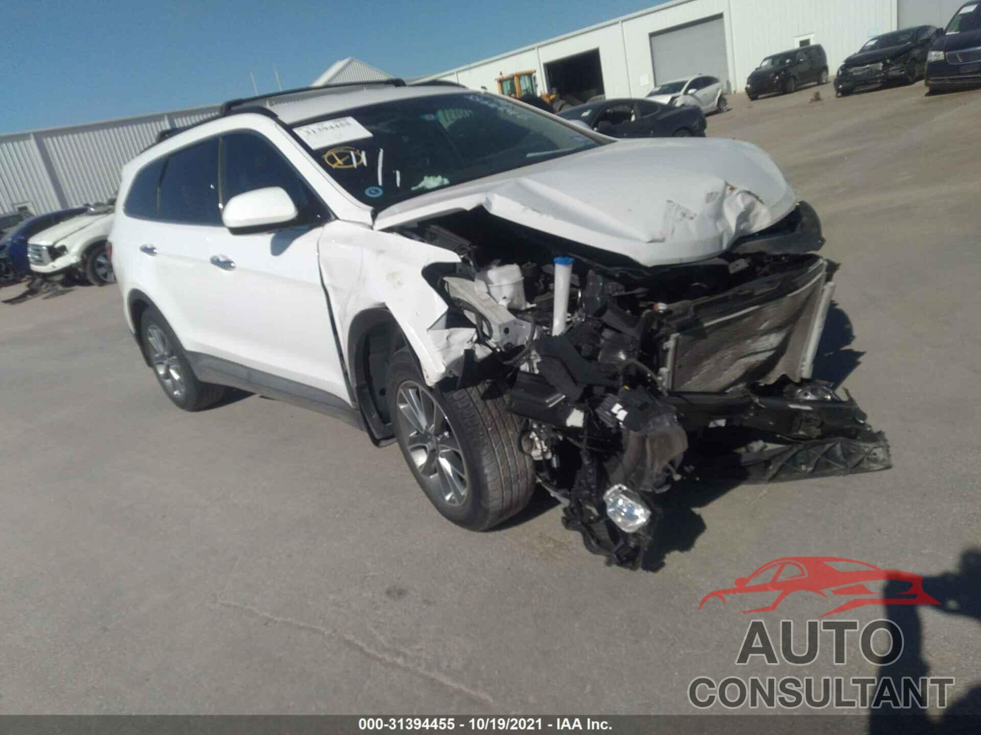 HYUNDAI SANTA FE 2018 - KM8SM4HF3JU282136