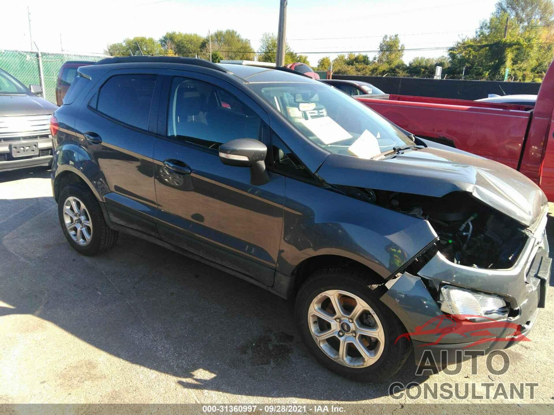 FORD ECOSPORT 2019 - MAJ6S3GL3KC294863