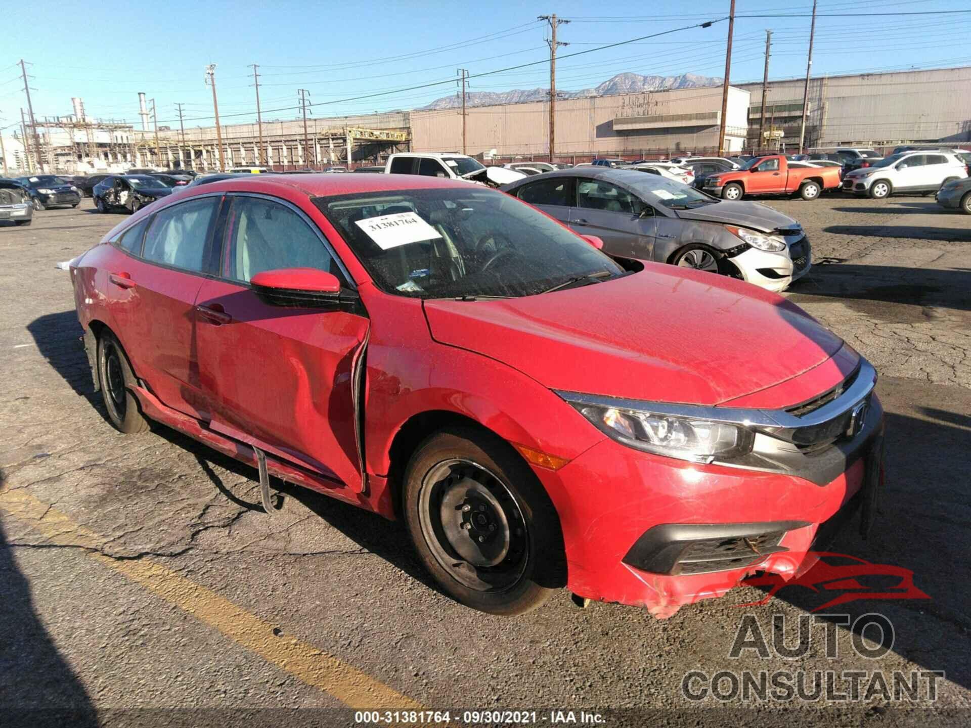 HONDA CIVIC SEDAN 2017 - 2HGFC2F52HH567853