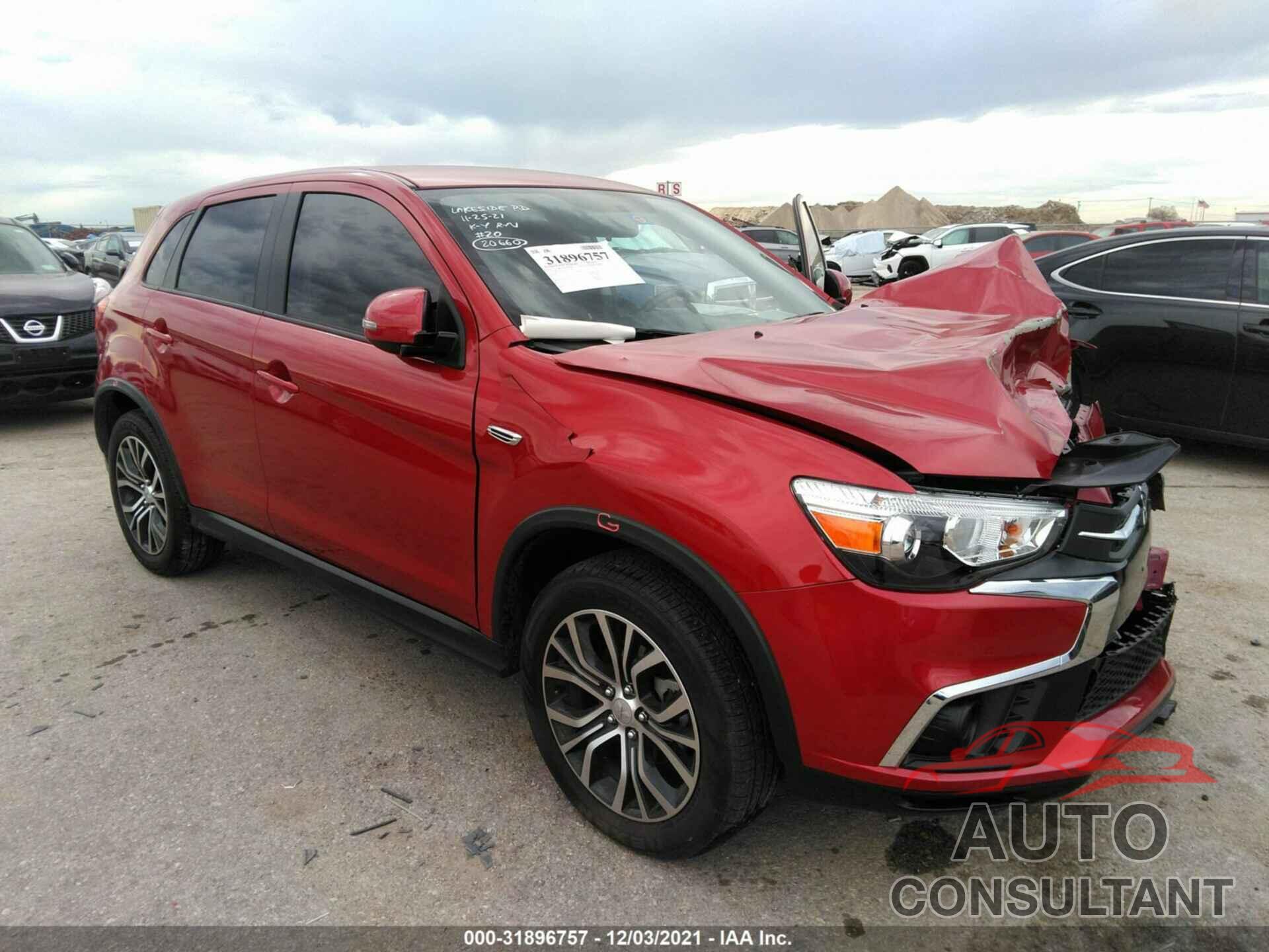 MITSUBISHI OUTLANDER SPORT 2019 - JA4AP3AU7KU032128