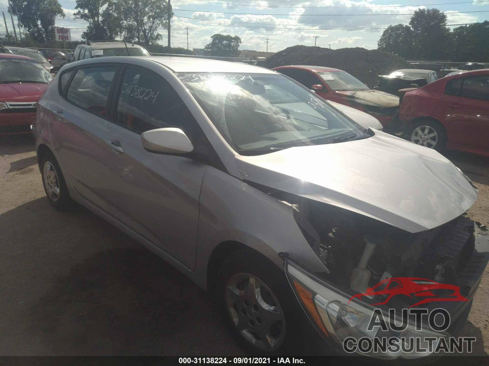 HYUNDAI ACCENT 2017 - KMHCT5AE9HU319876