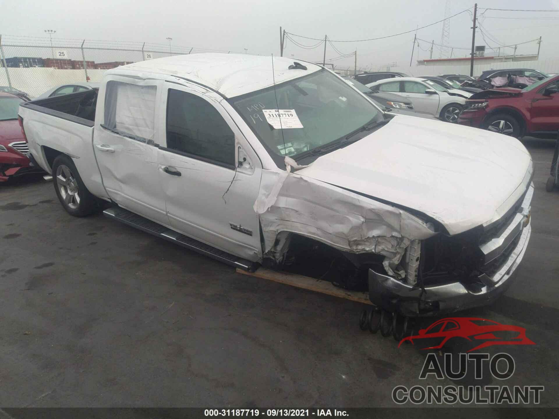 CHEVROLET SILVERADO 1500 2017 - 3GCPCREC4HG377807