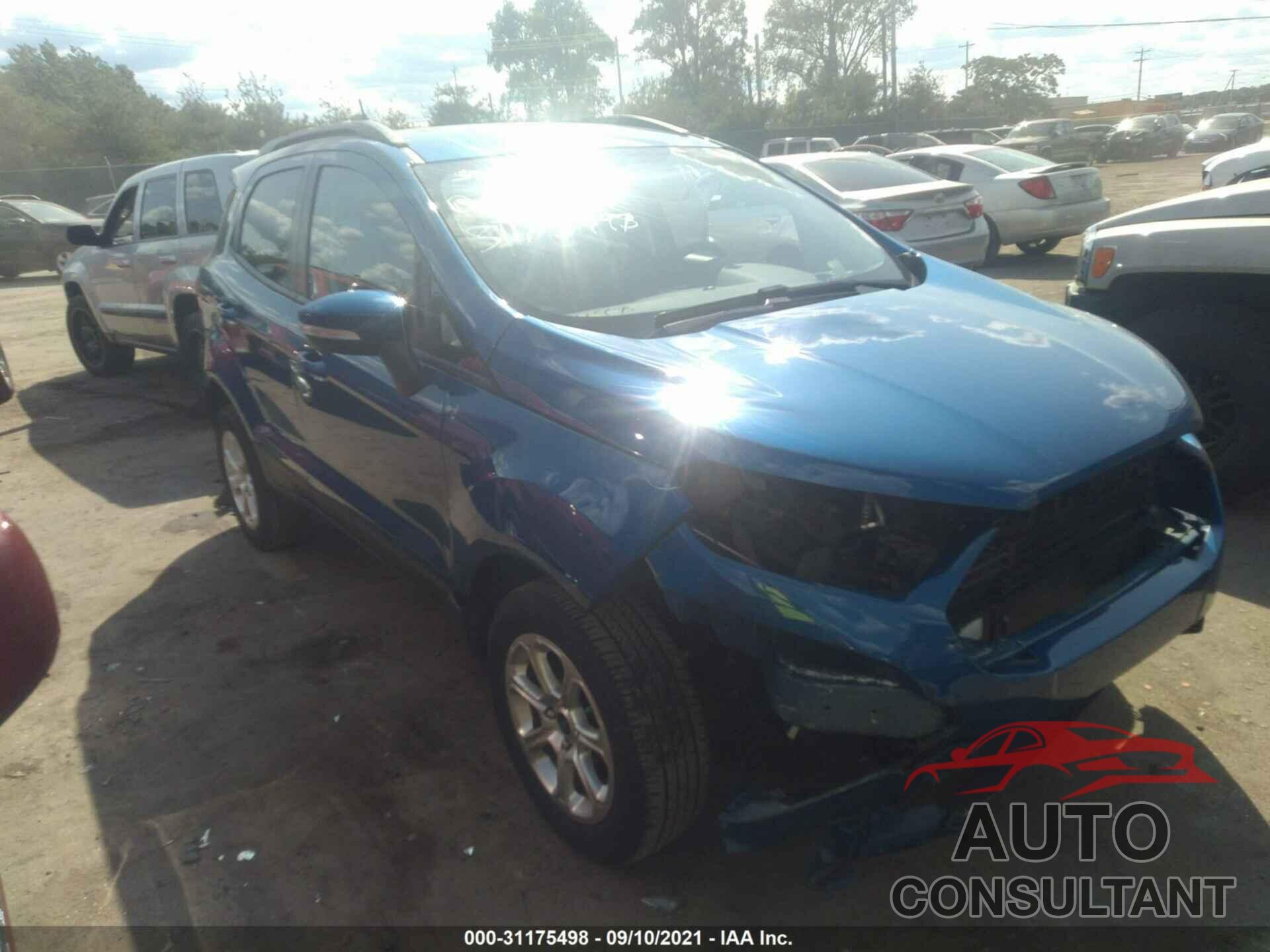 FORD ECOSPORT 2019 - MAJ6S3GL2KC293235