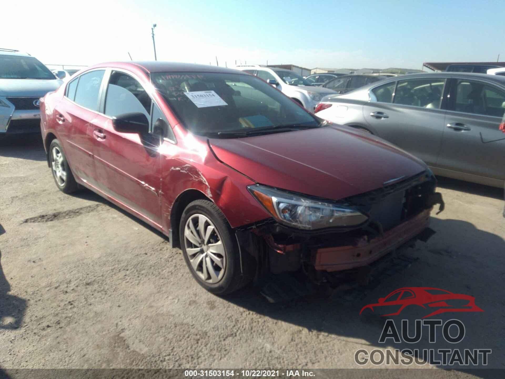 SUBARU IMPREZA 2018 - 4S3GKAA62J3618101