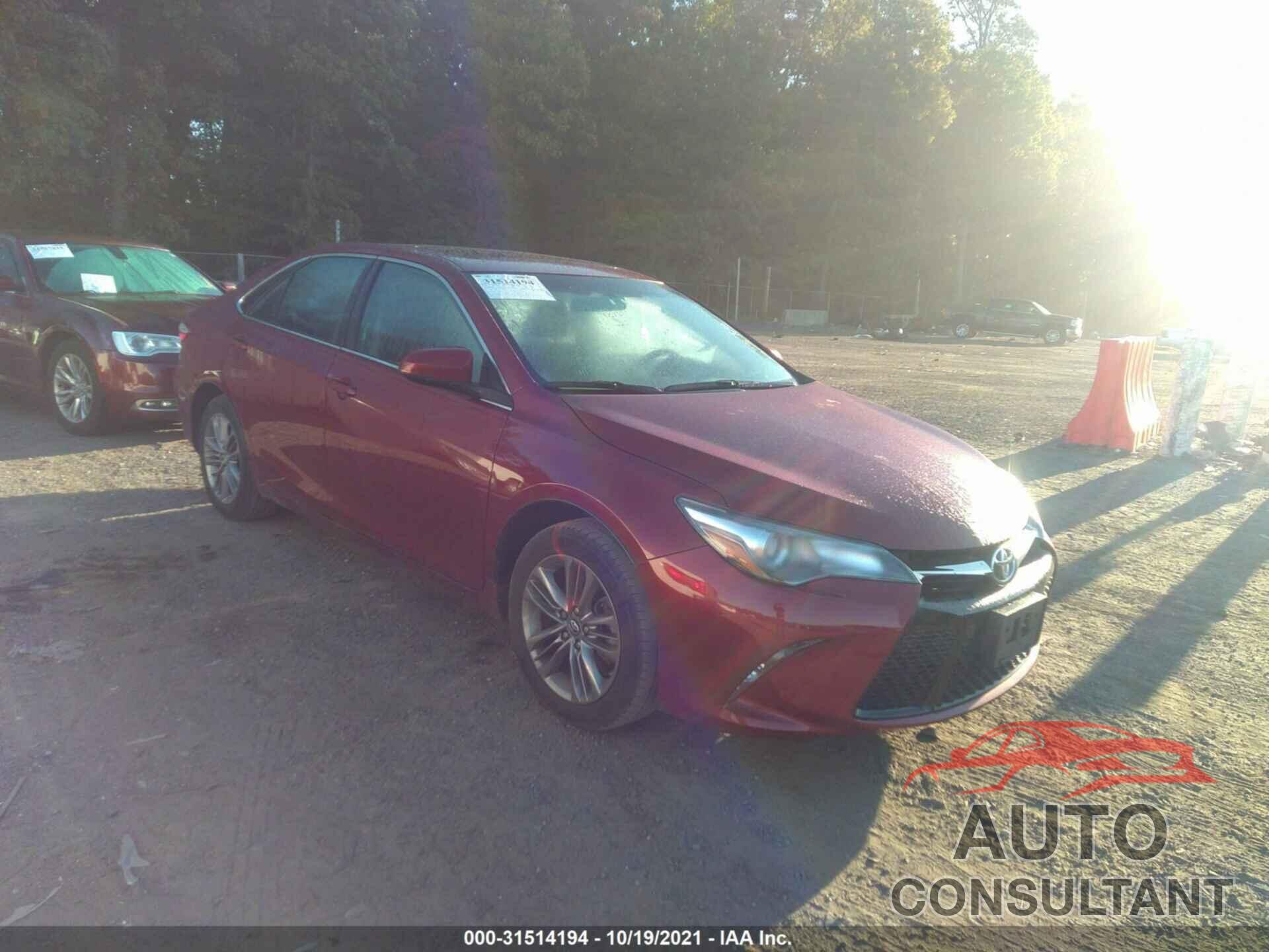 TOYOTA CAMRY 2017 - 4T1BF1FK4HU754864