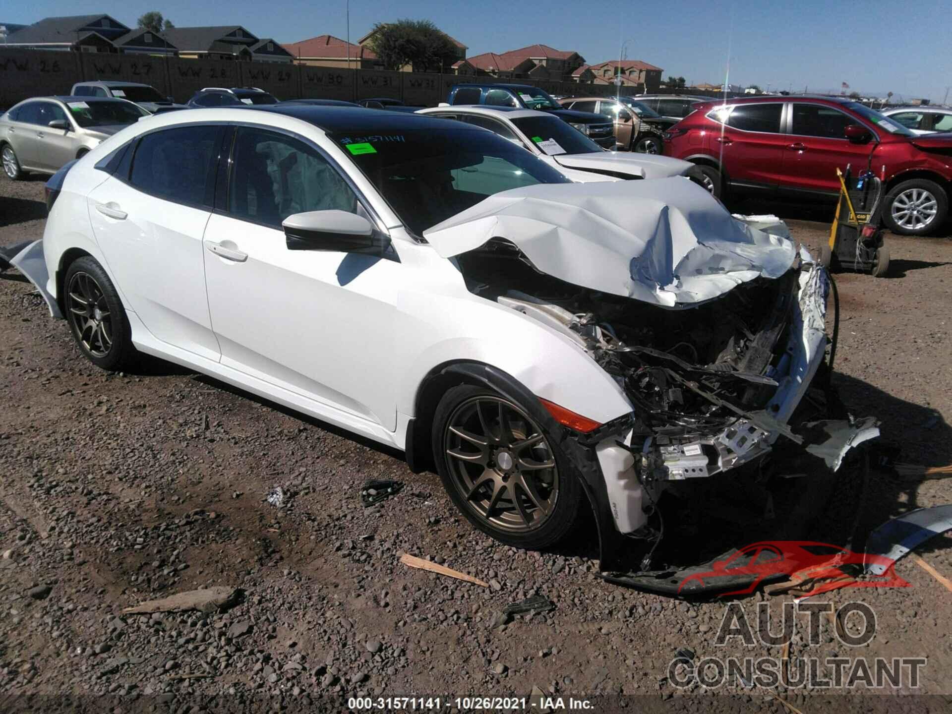 HONDA CIVIC HATCHBACK 2017 - SHHFK7H52HU222287