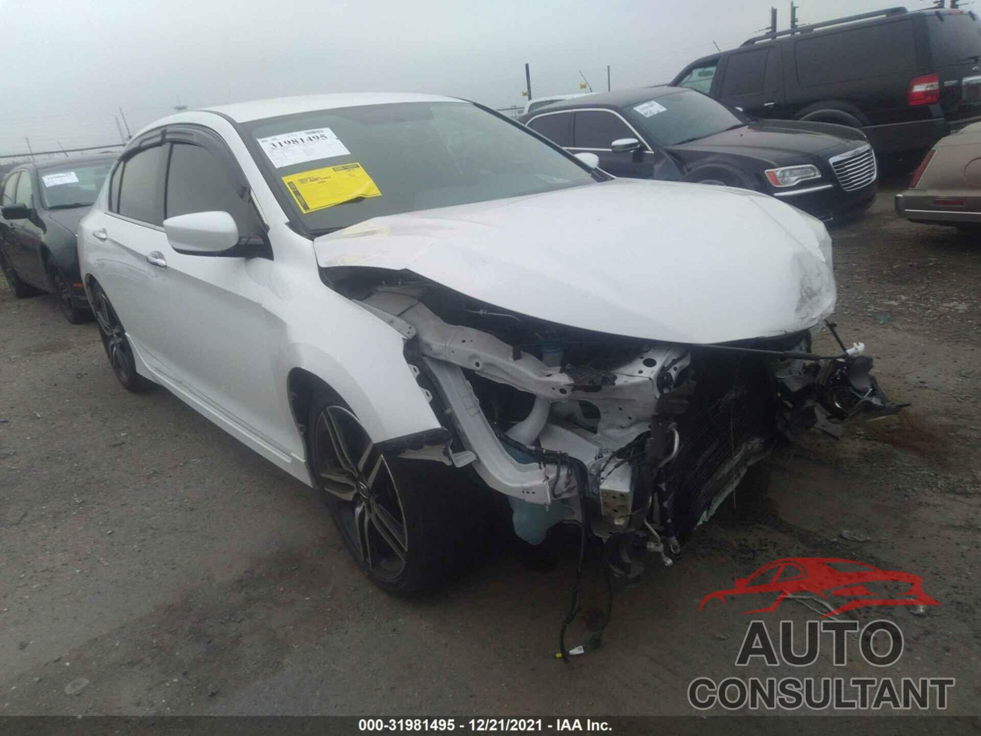 HONDA ACCORD SEDAN 2017 - 1HGCR2F58HA195242