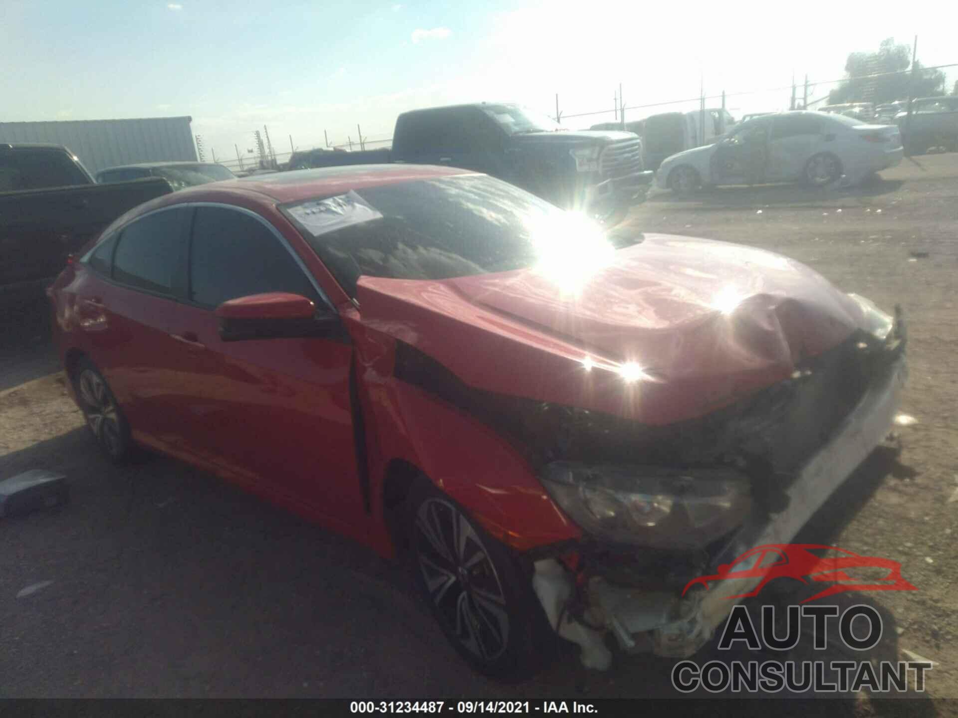 HONDA CIVIC SEDAN 2016 - 2HGFC1F74GH645785