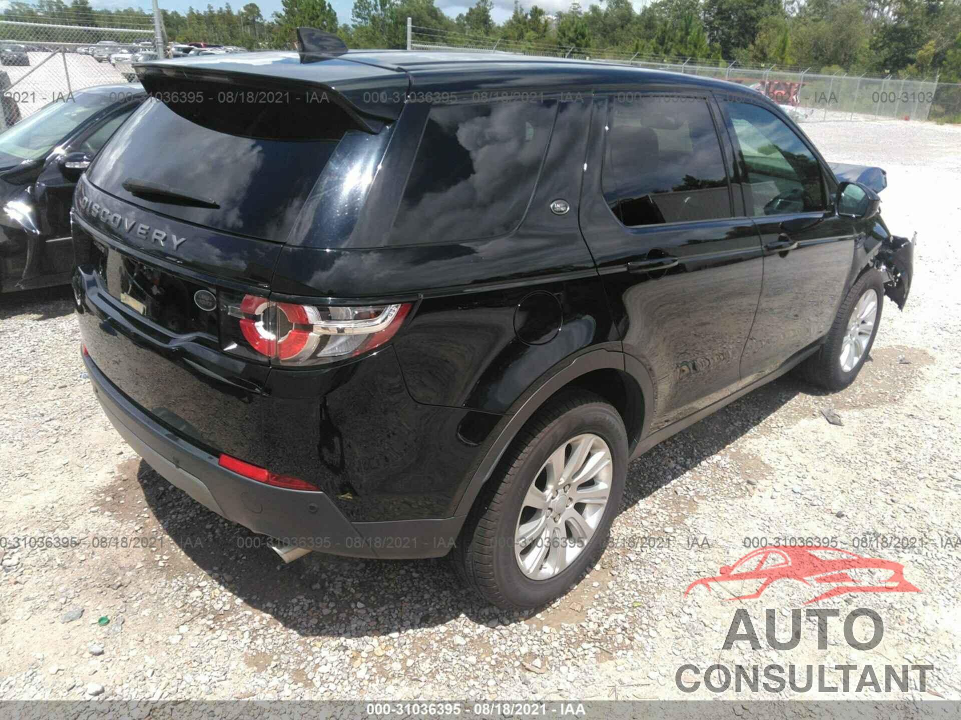LAND ROVER DISCOVERY SPORT 2018 - SALCP2RX1JH749096