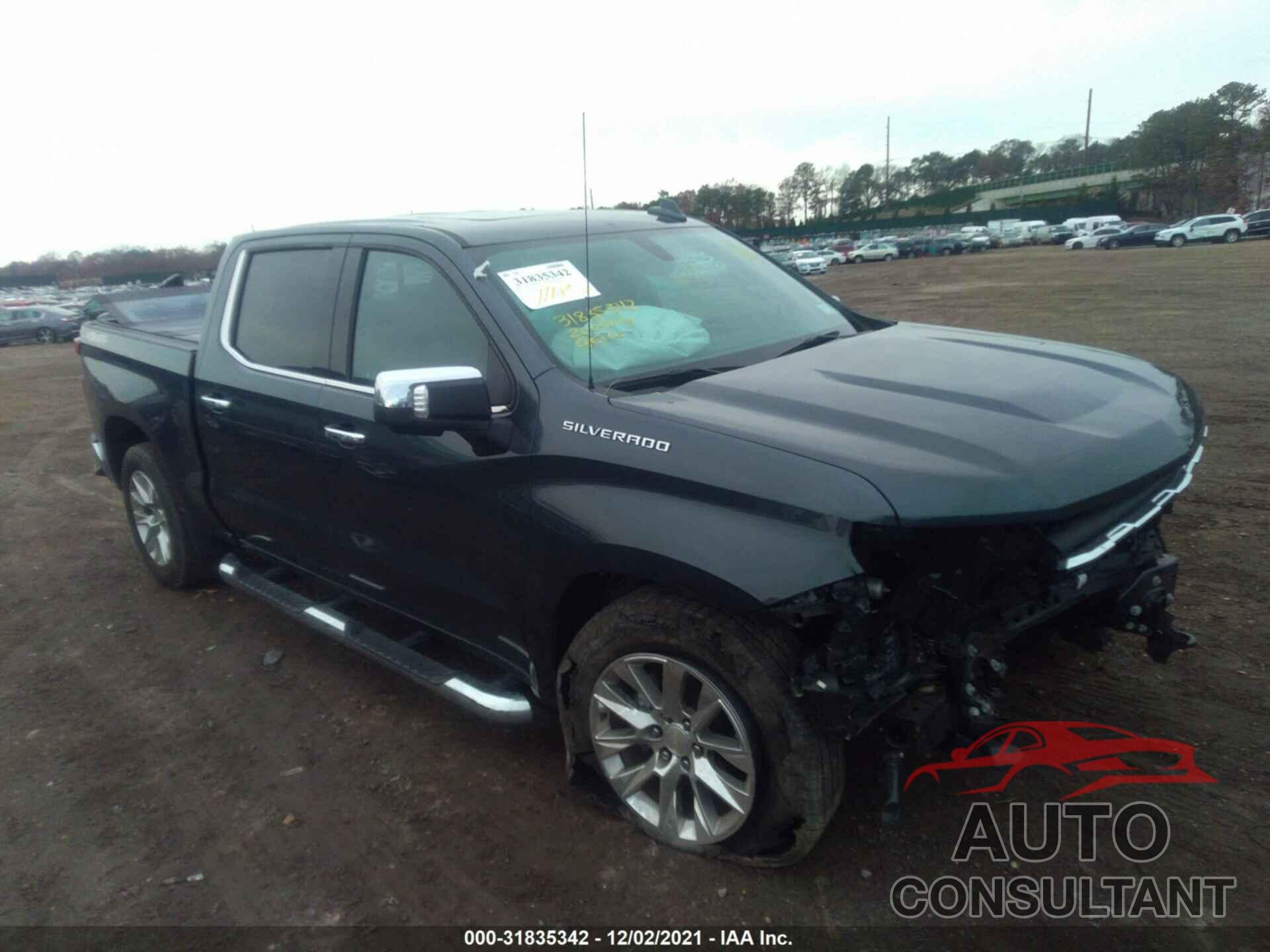 CHEVROLET SILVERADO 1500 2020 - 3GCUYGEDXLG122525