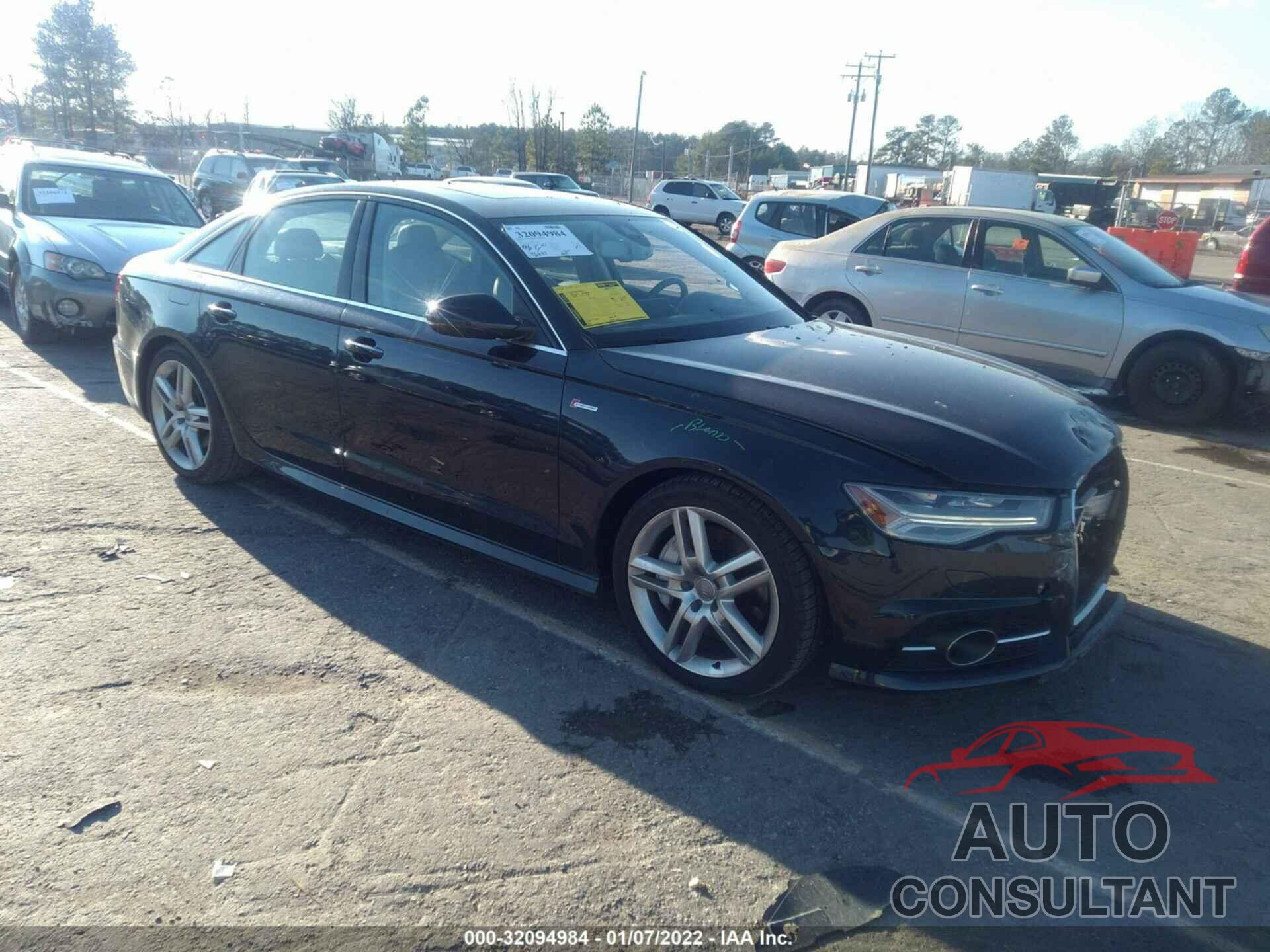 AUDI A6 2016 - WAUHGAFC9GN177596