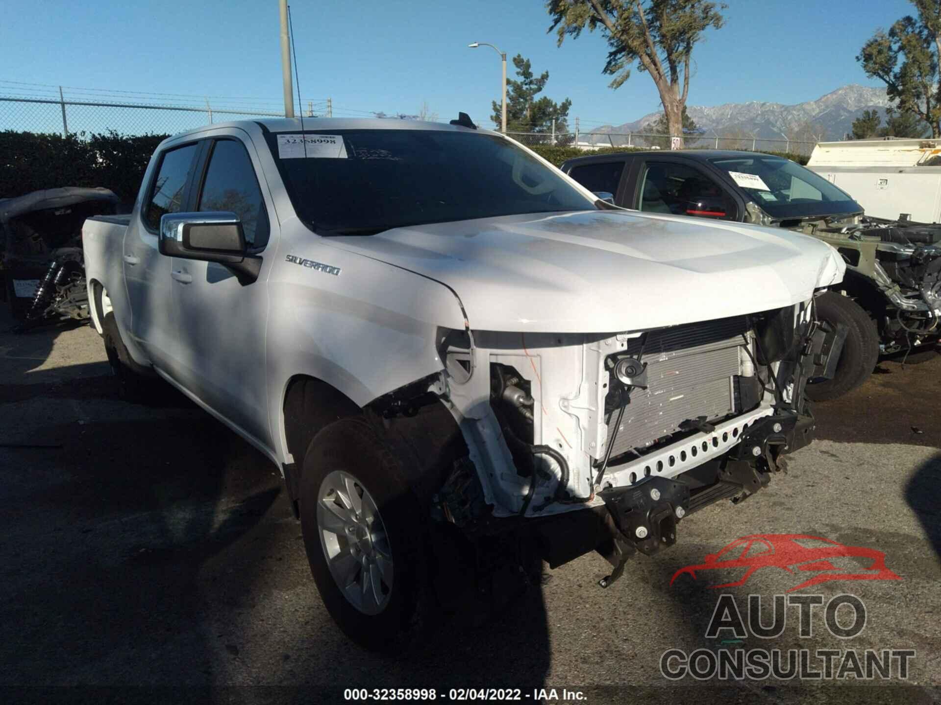 CHEVROLET SILVERADO 1500 2021 - 1GCPWCED9MZ281453