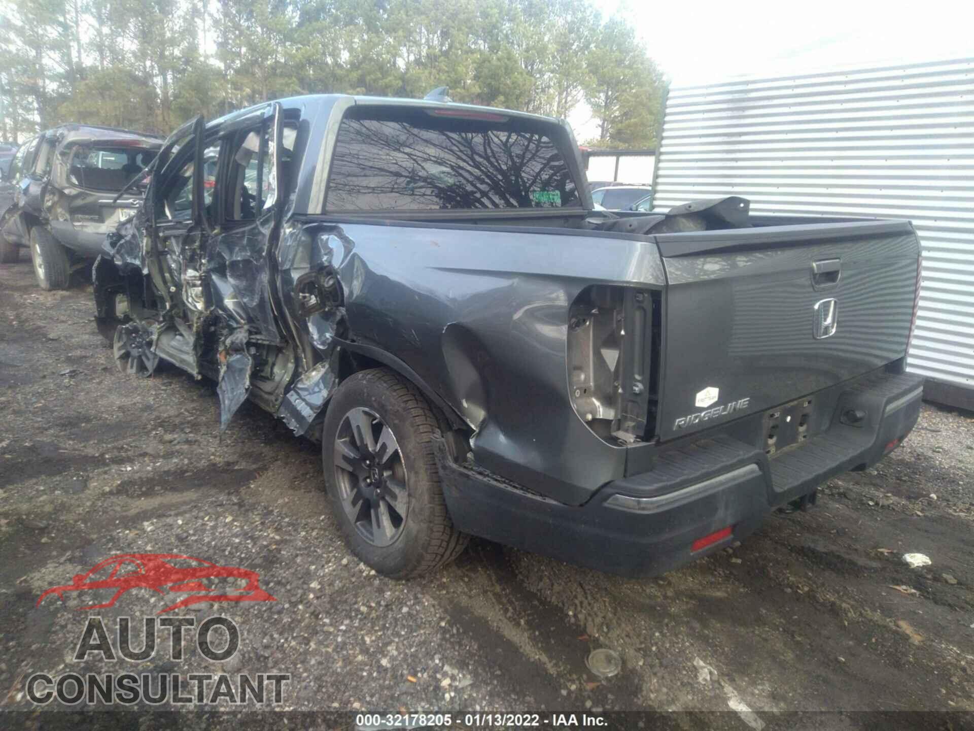 HONDA RIDGELINE 2017 - 5FPYK2F50HB002024