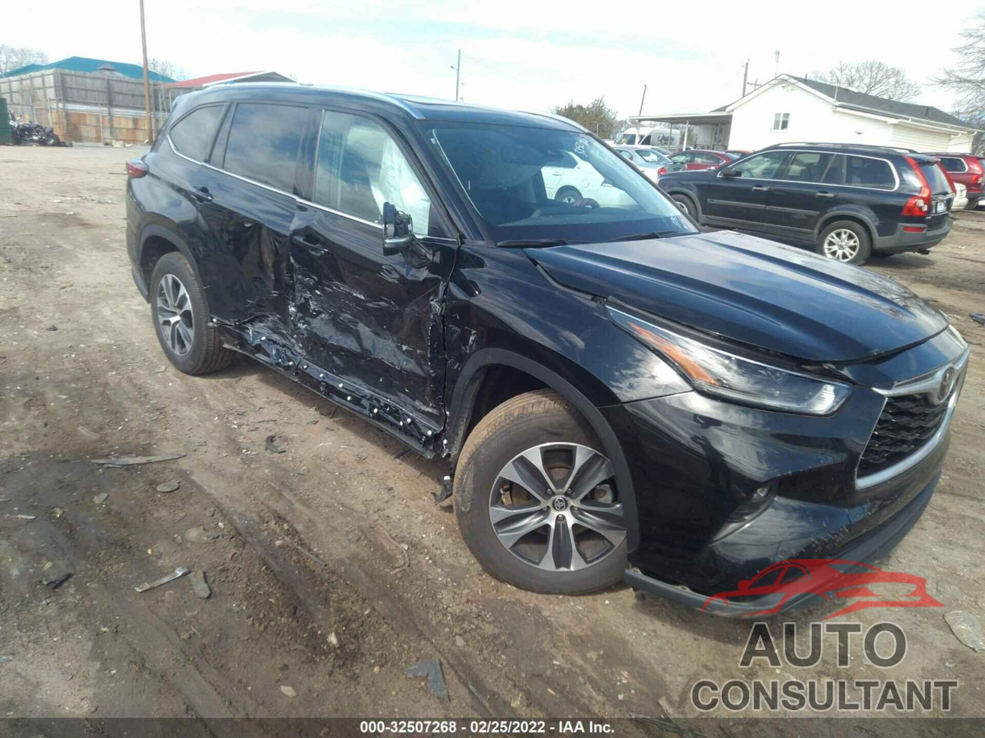 TOYOTA HIGHLANDER 2021 - 5TDGZRAH7MS519658