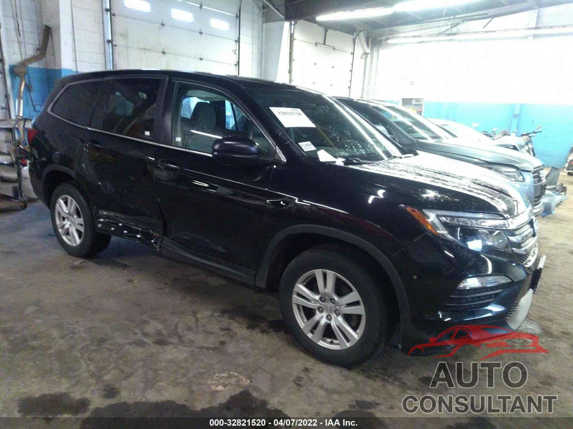 HONDA PILOT 2017 - 5FNYF6H1XHB088473