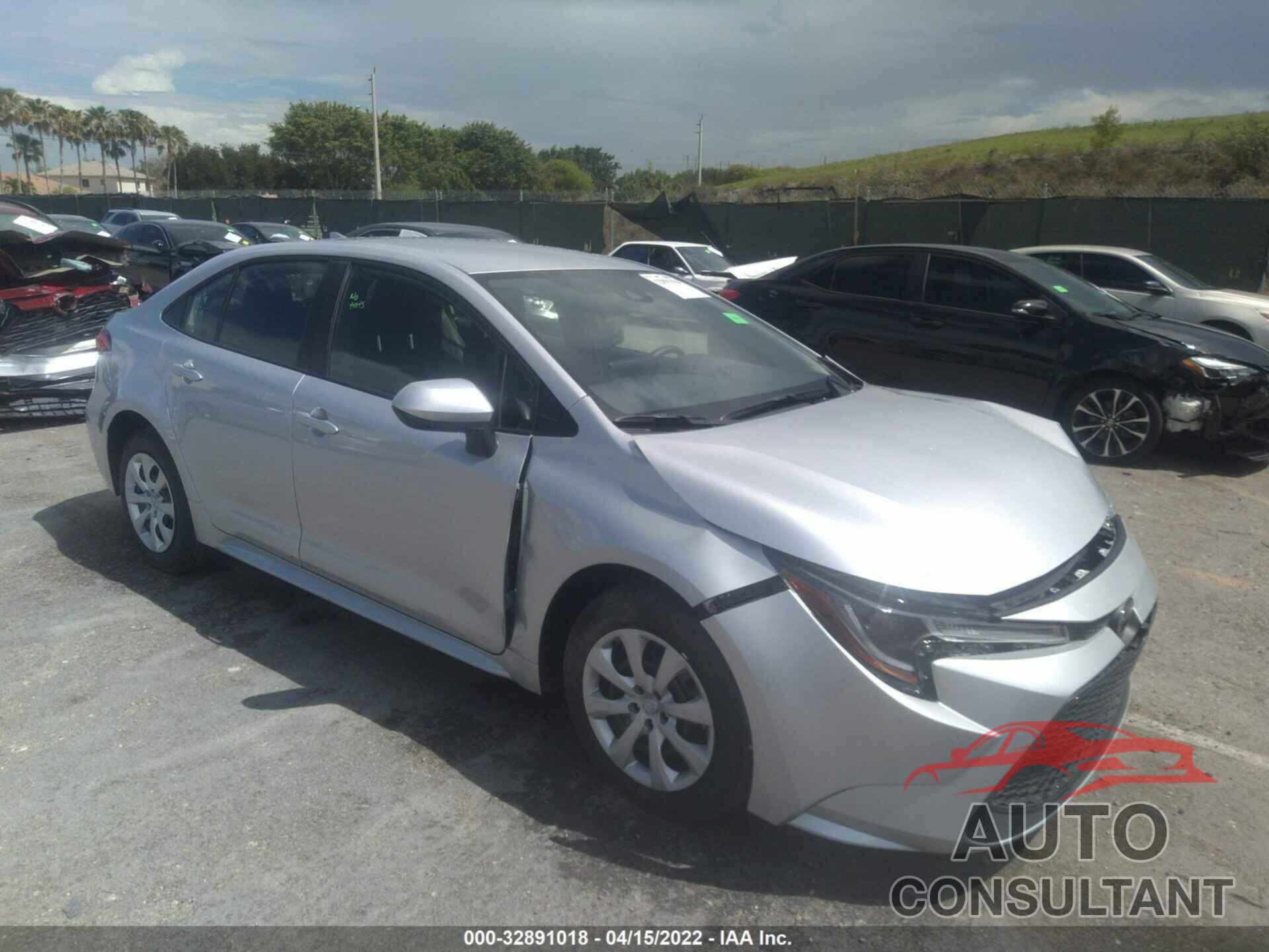TOYOTA COROLLA 2022 - JTDEPMAE9N3013919