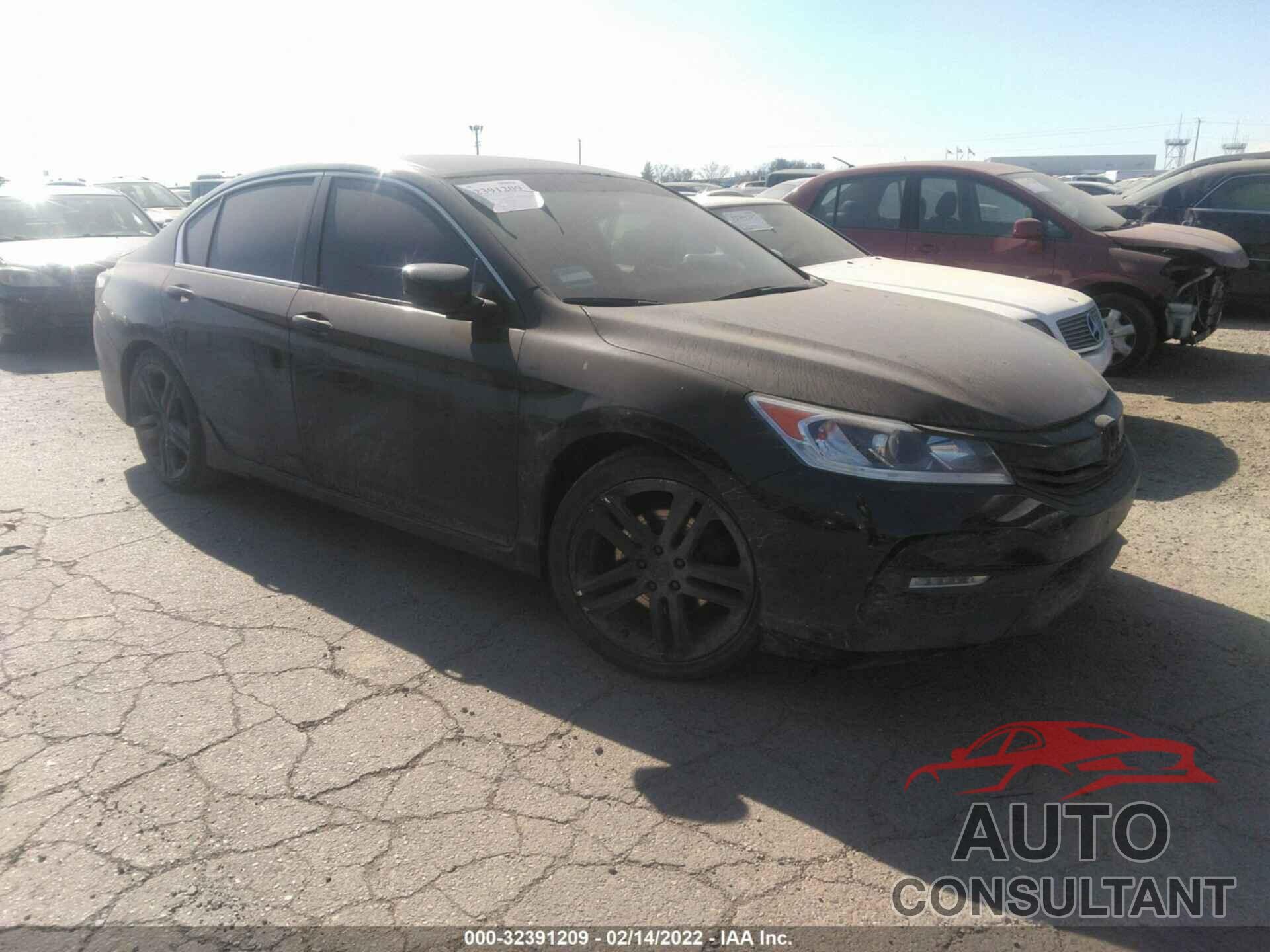 HONDA ACCORD SEDAN 2017 - 1HGCR2F56HA205508