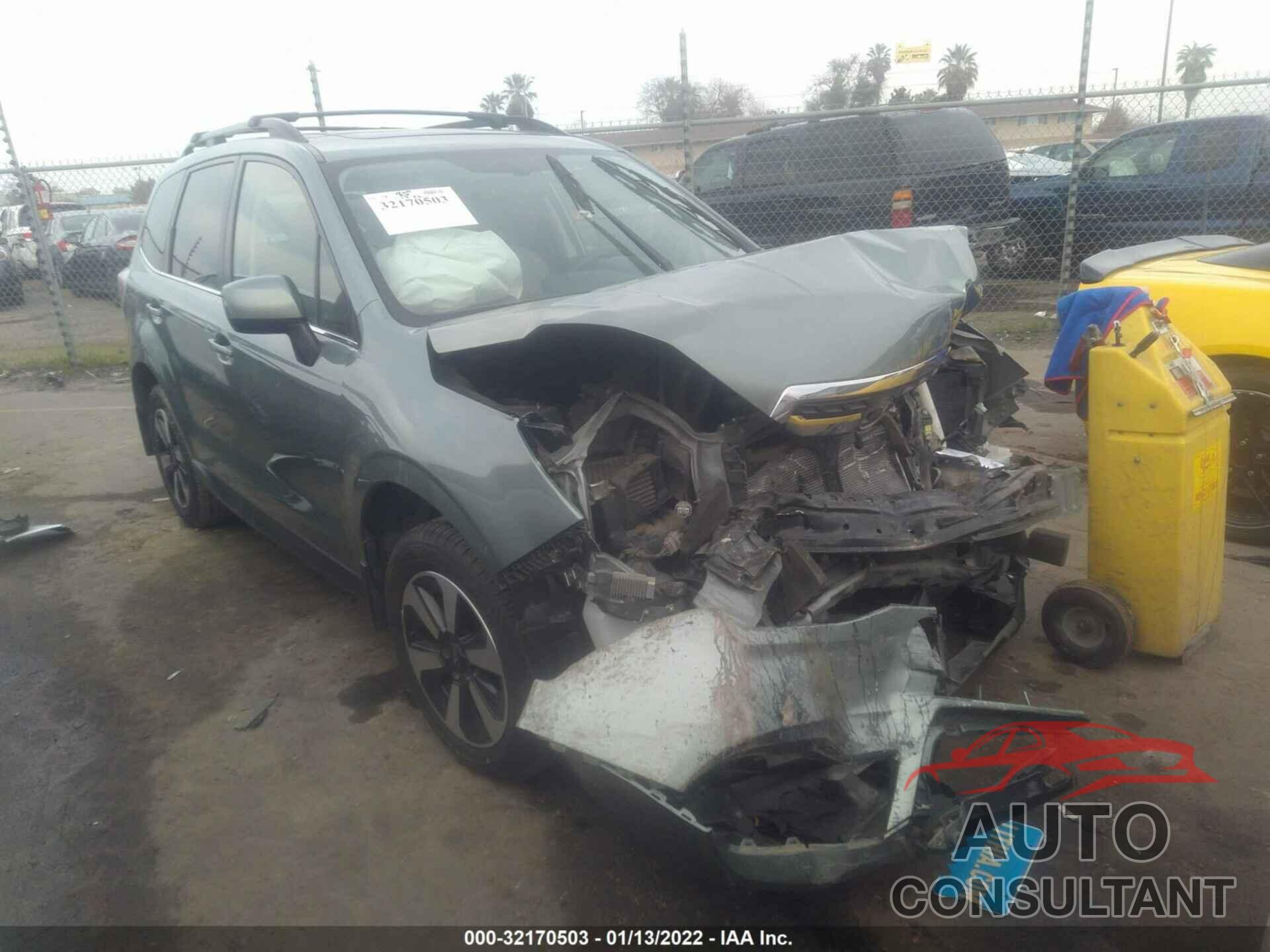 SUBARU FORESTER 2017 - JF2SJAJC3HH435808