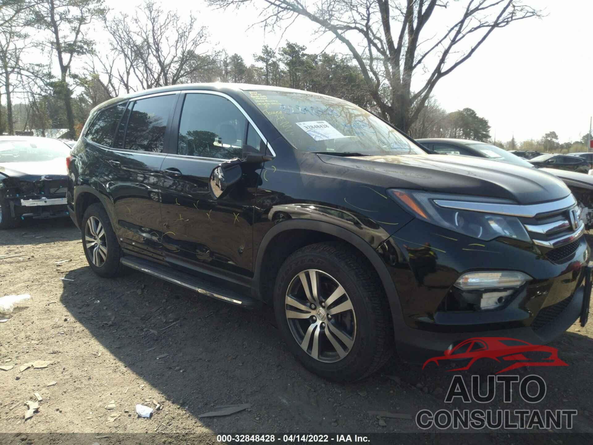 HONDA PILOT 2016 - 5FNYF6H70GB091935