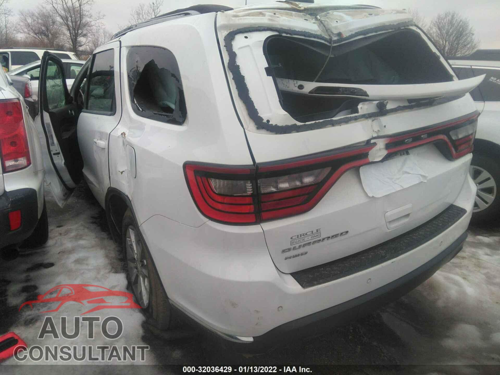 DODGE DURANGO 2016 - 1C4RDJAG8GC481833