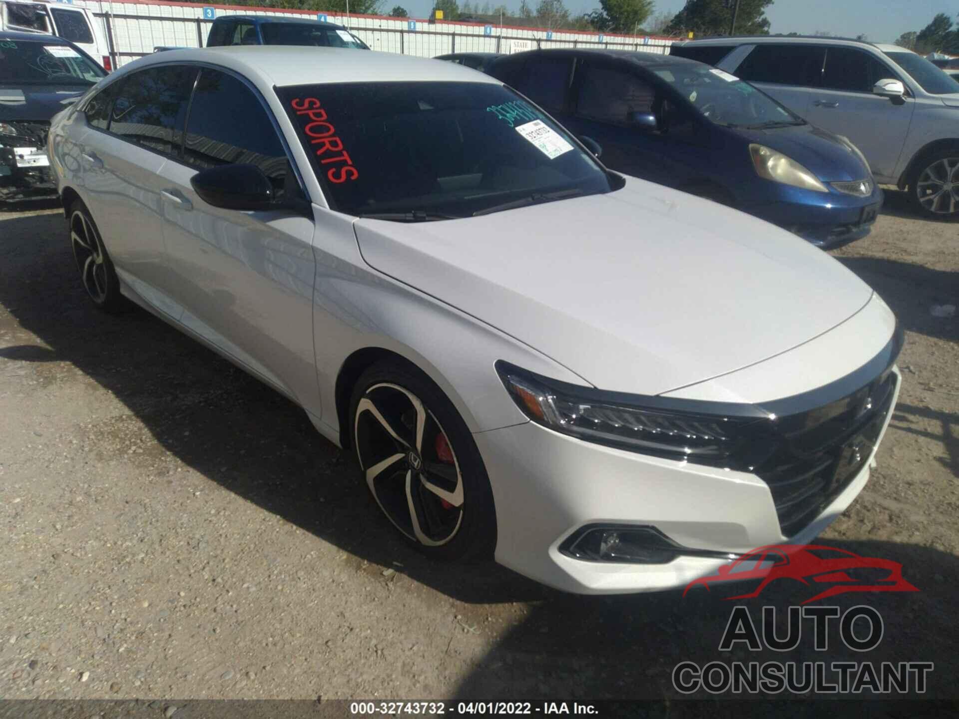 HONDA ACCORD SEDAN 2021 - 1HGCV1F31MA009250