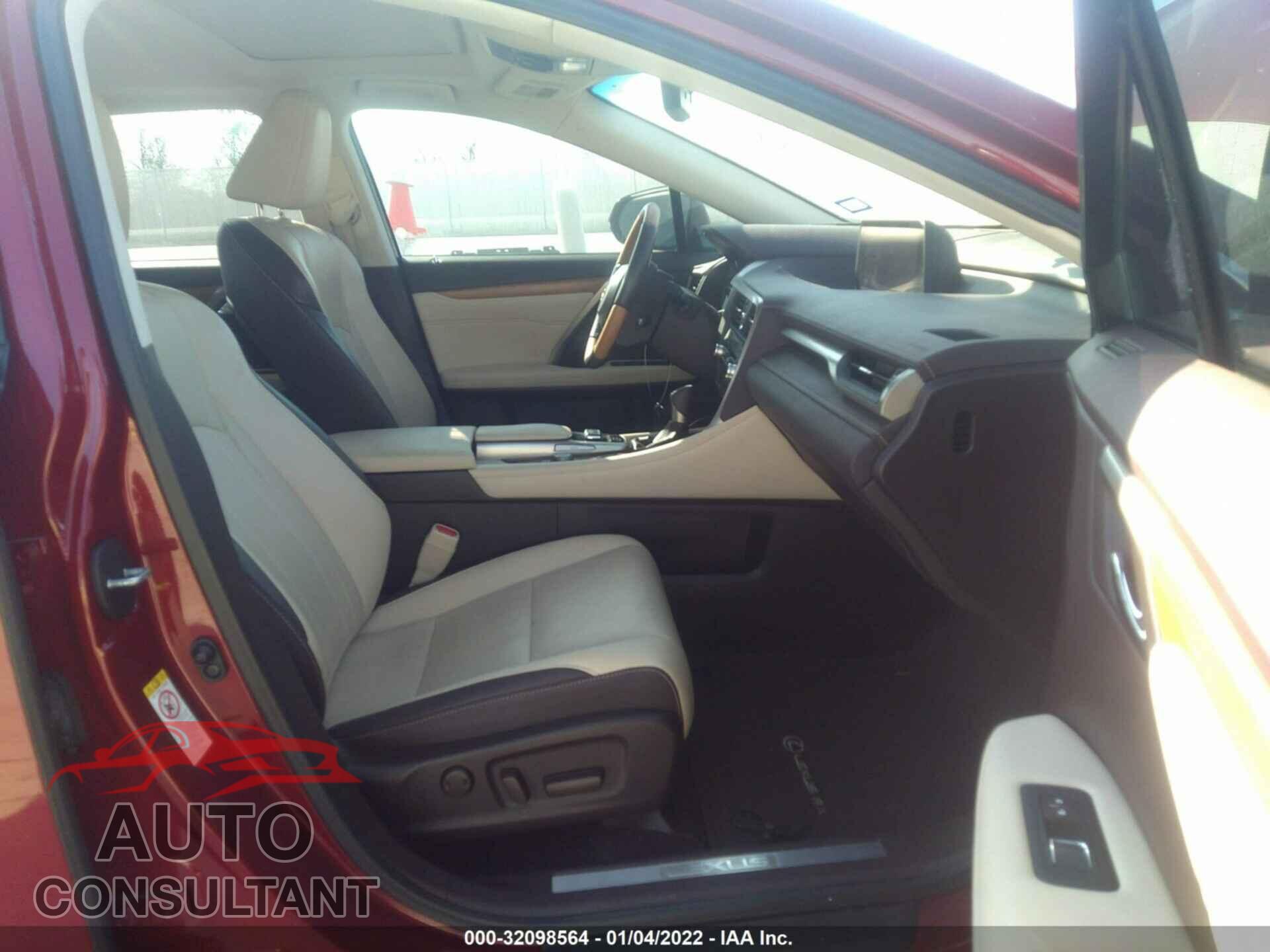 LEXUS RX 2017 - 2T2ZZMCA1HC076543