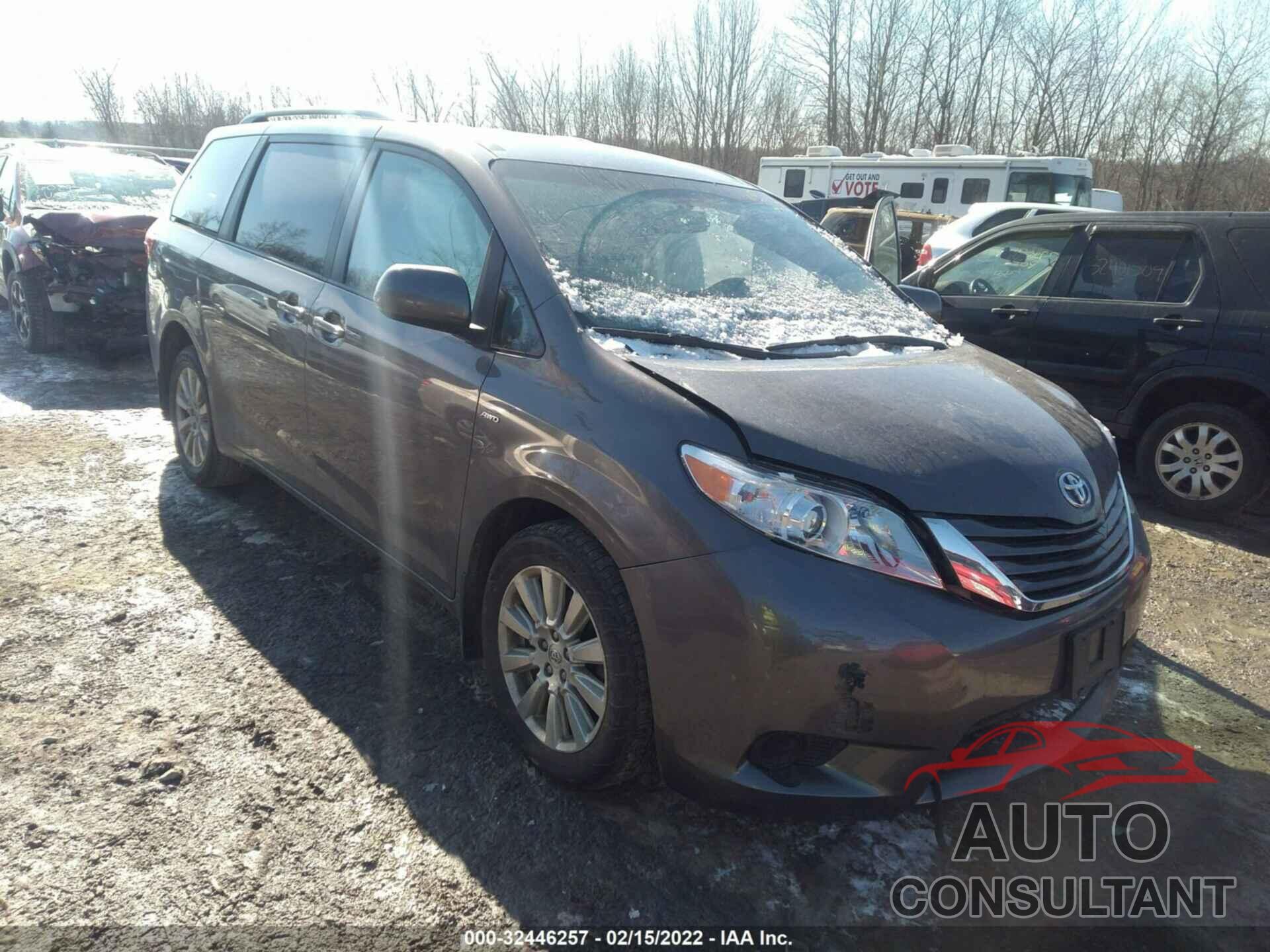 TOYOTA SIENNA 2017 - 5TDJZ3DC2HS159742