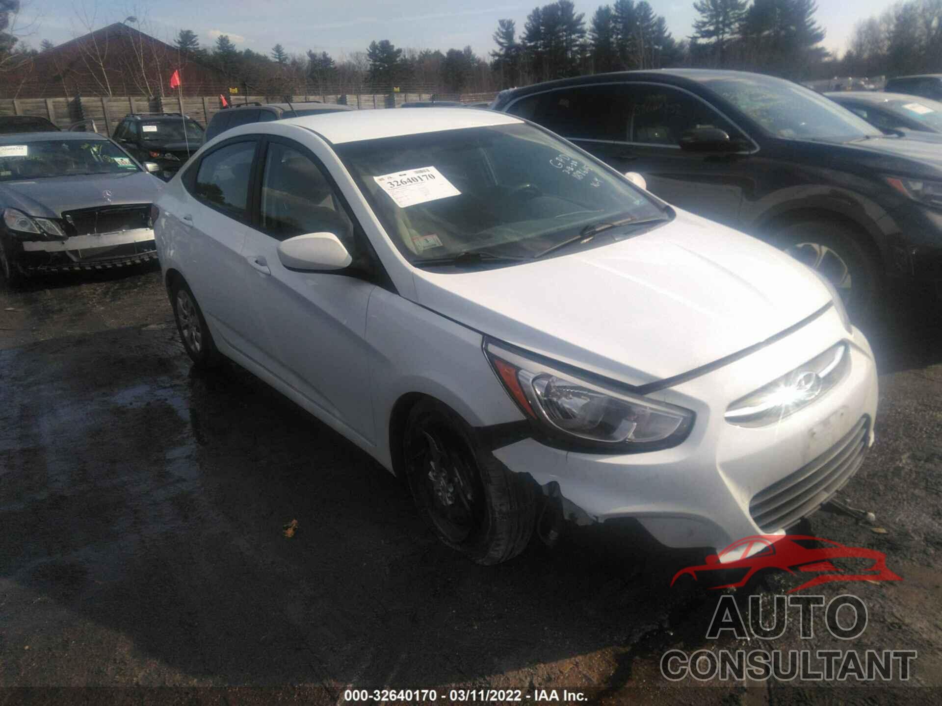 HYUNDAI ACCENT 2016 - KMHCT4AE7GU038202