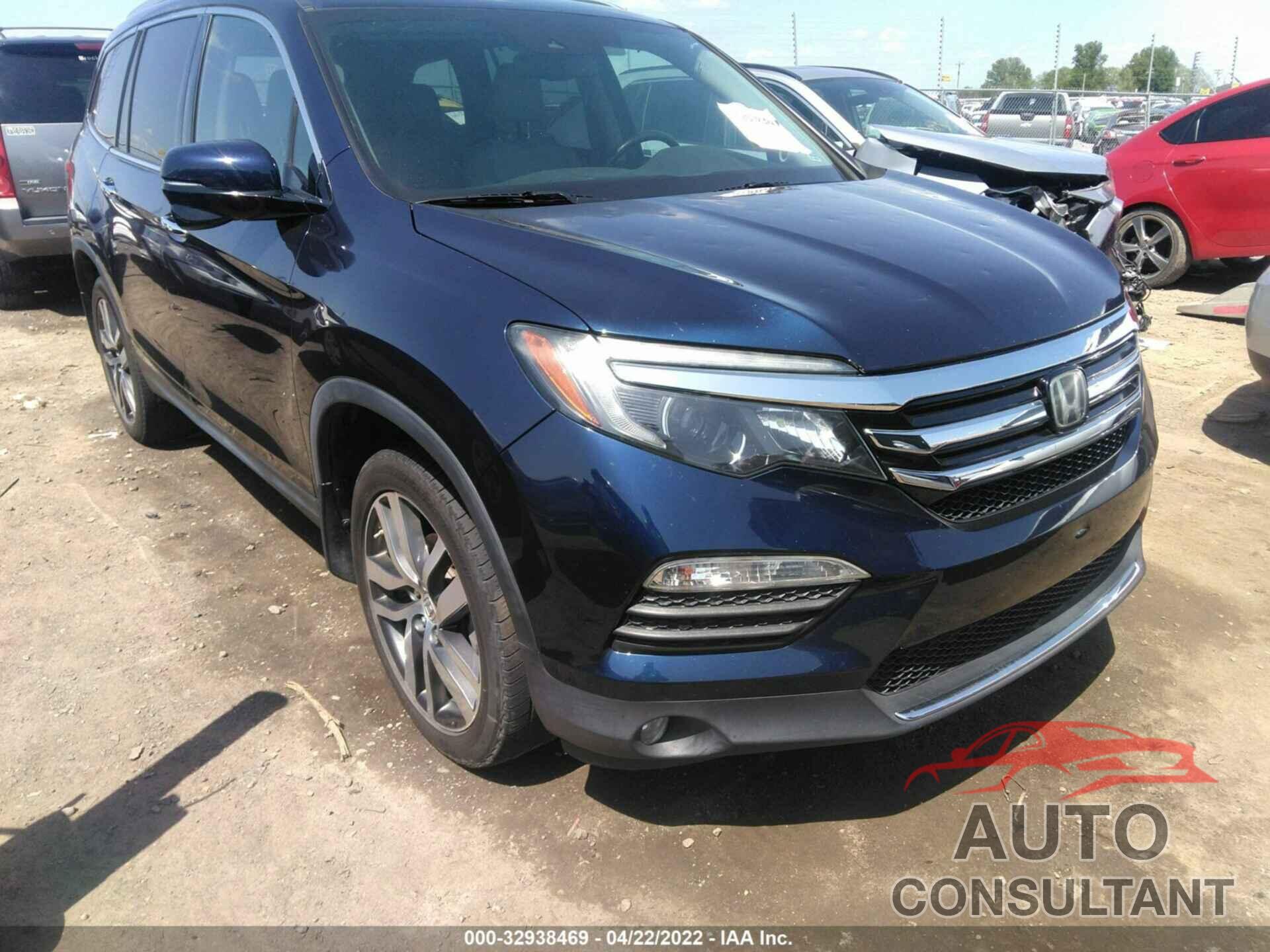 HONDA PILOT 2017 - 5FNYF6H97HB022758