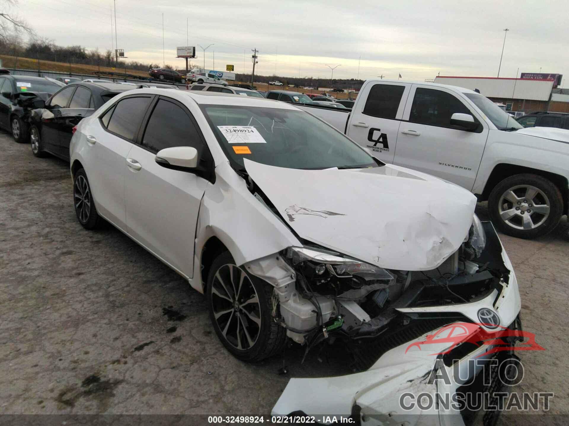 TOYOTA COROLLA 2017 - 5YFBURHE8HP667790