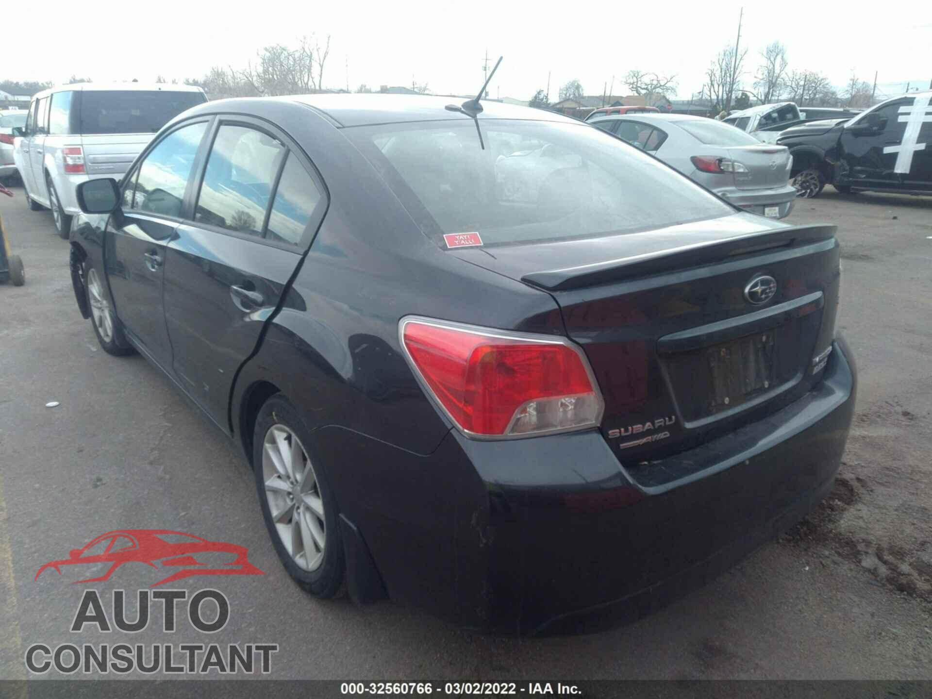 SUBARU IMPREZA 2013 - JF1GJAC65DH035163