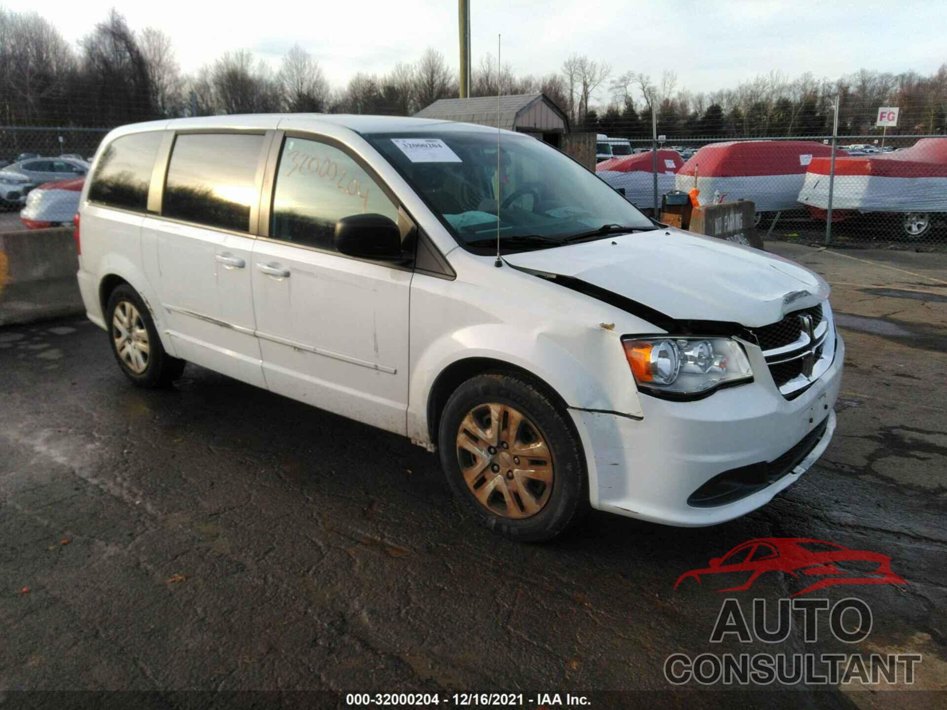 DODGE GRAND CARAVAN 2016 - 2C4RDGBG4GR252154