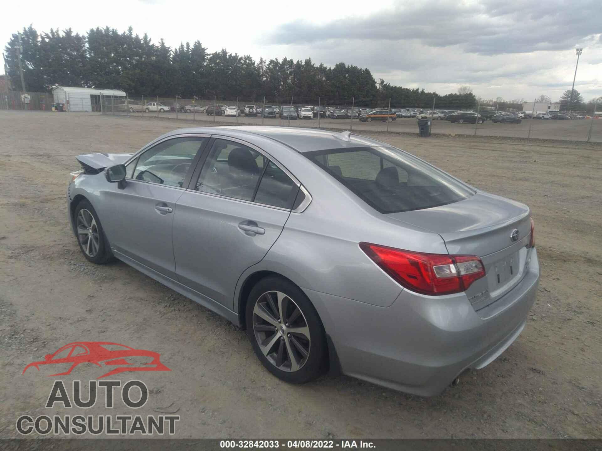 SUBARU LEGACY 2016 - 4S3BNEN64G3051255